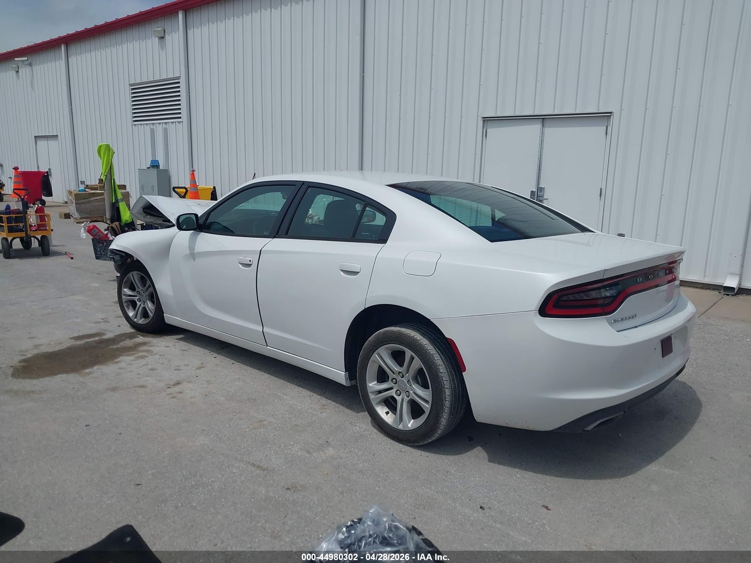 2015 Dodge Charger Se White vin: 2C3CDXBG5FH925287