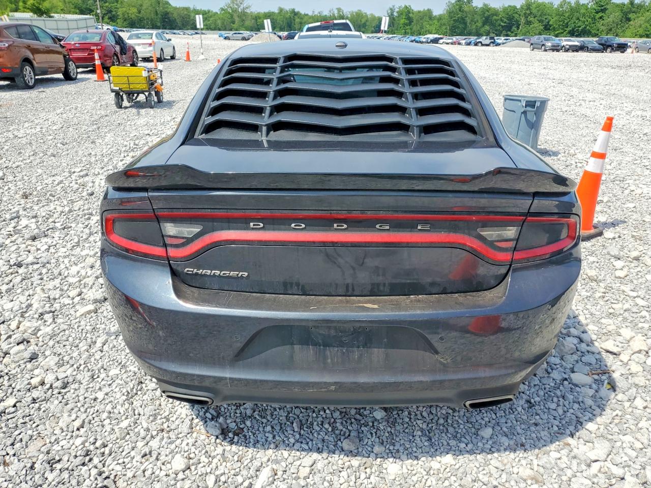 2016 Dodge Charger Se Gray vin: 2C3CDXBG5GH173432