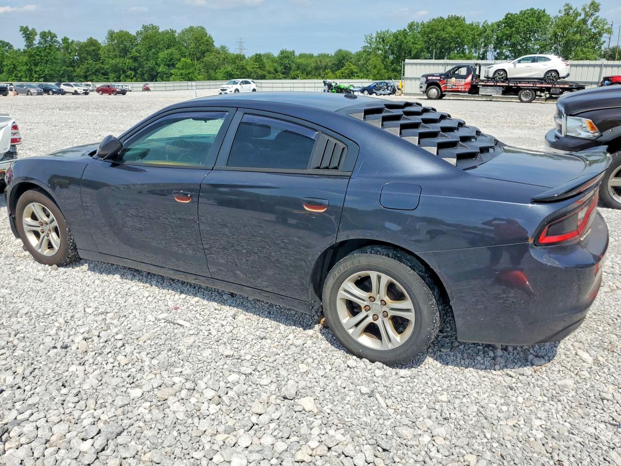 2016 Dodge Charger Se Gray vin: 2C3CDXBG5GH173432