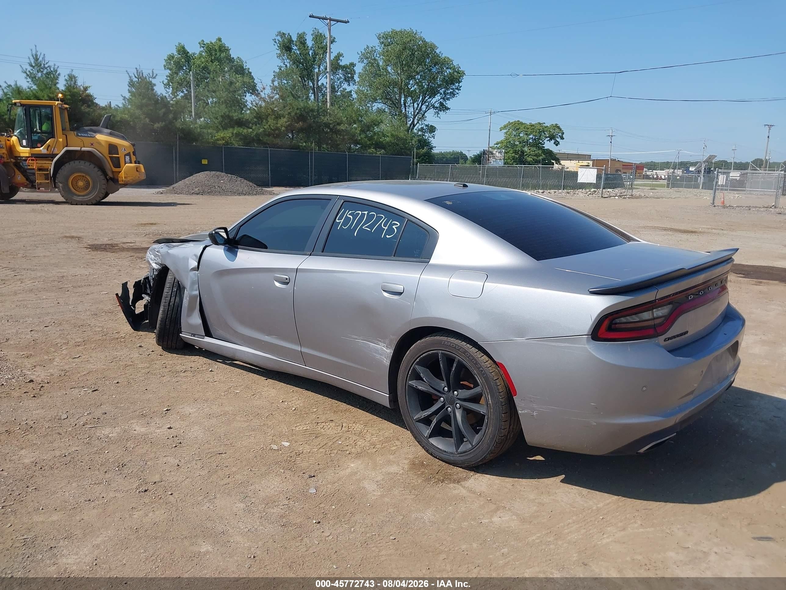 2016 Dodge Charger Se Silver vin: 2C3CDXBG5GH251269