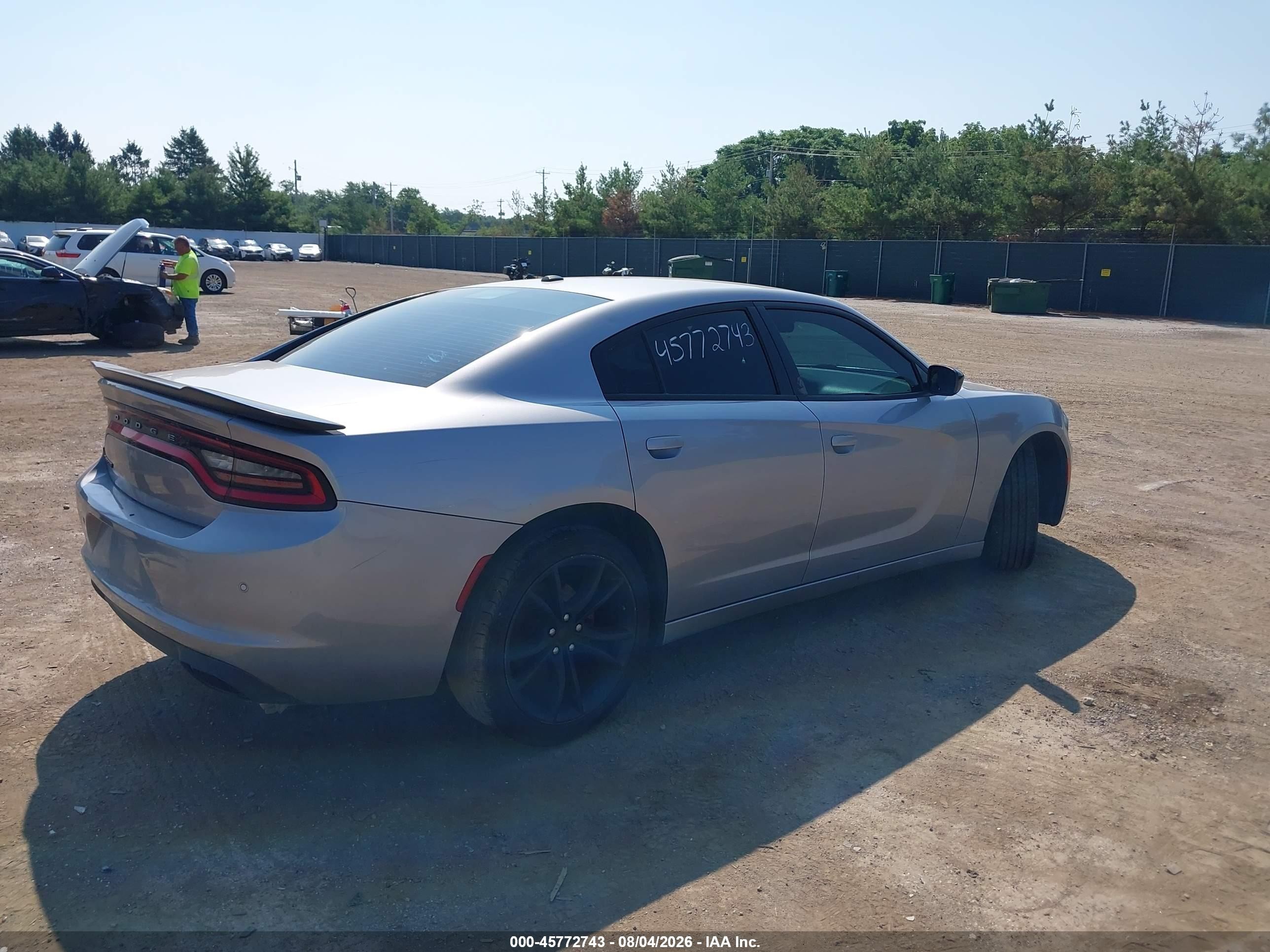 2016 Dodge Charger Se Silver vin: 2C3CDXBG5GH251269