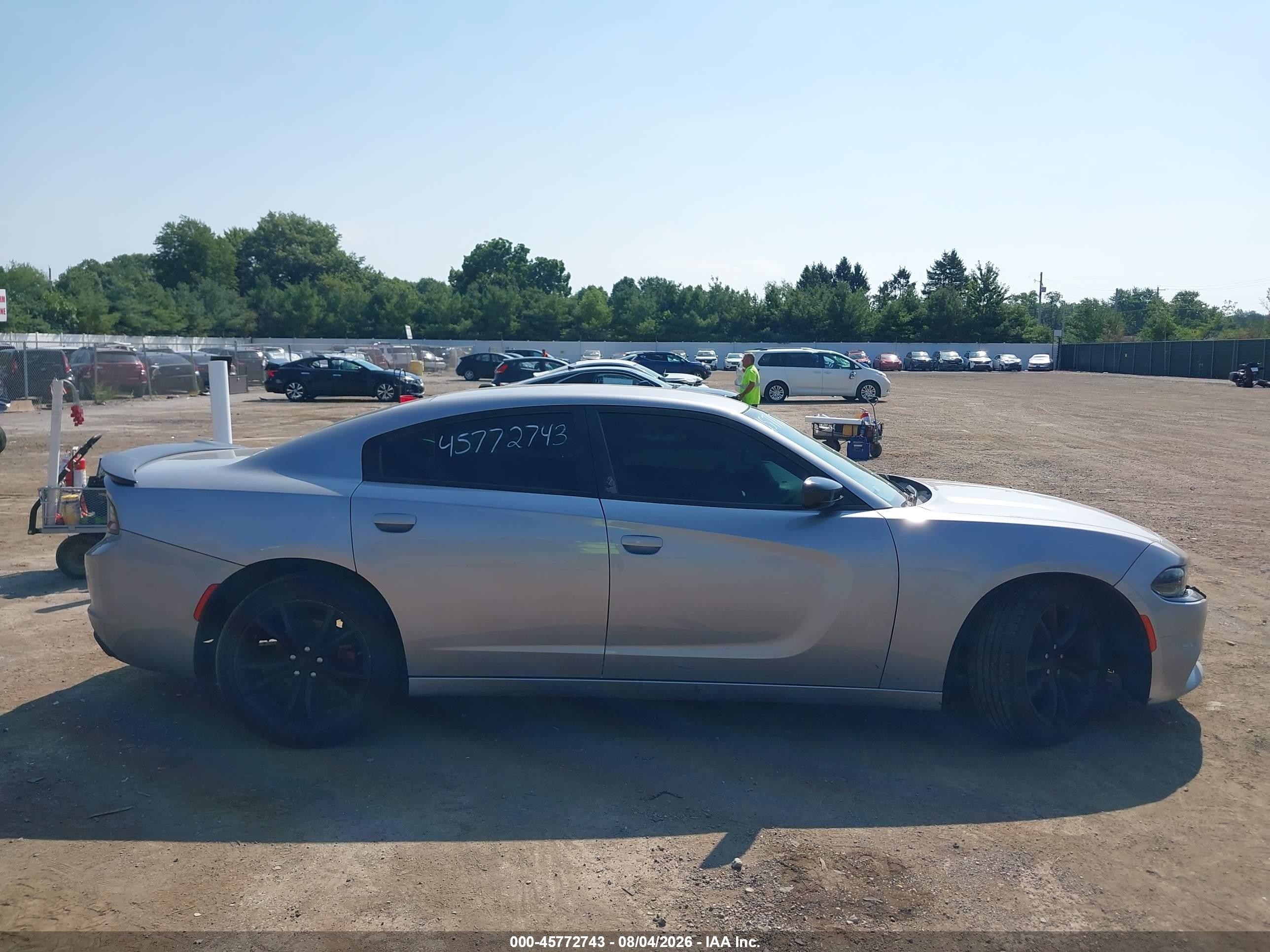 2016 Dodge Charger Se Silver vin: 2C3CDXBG5GH251269