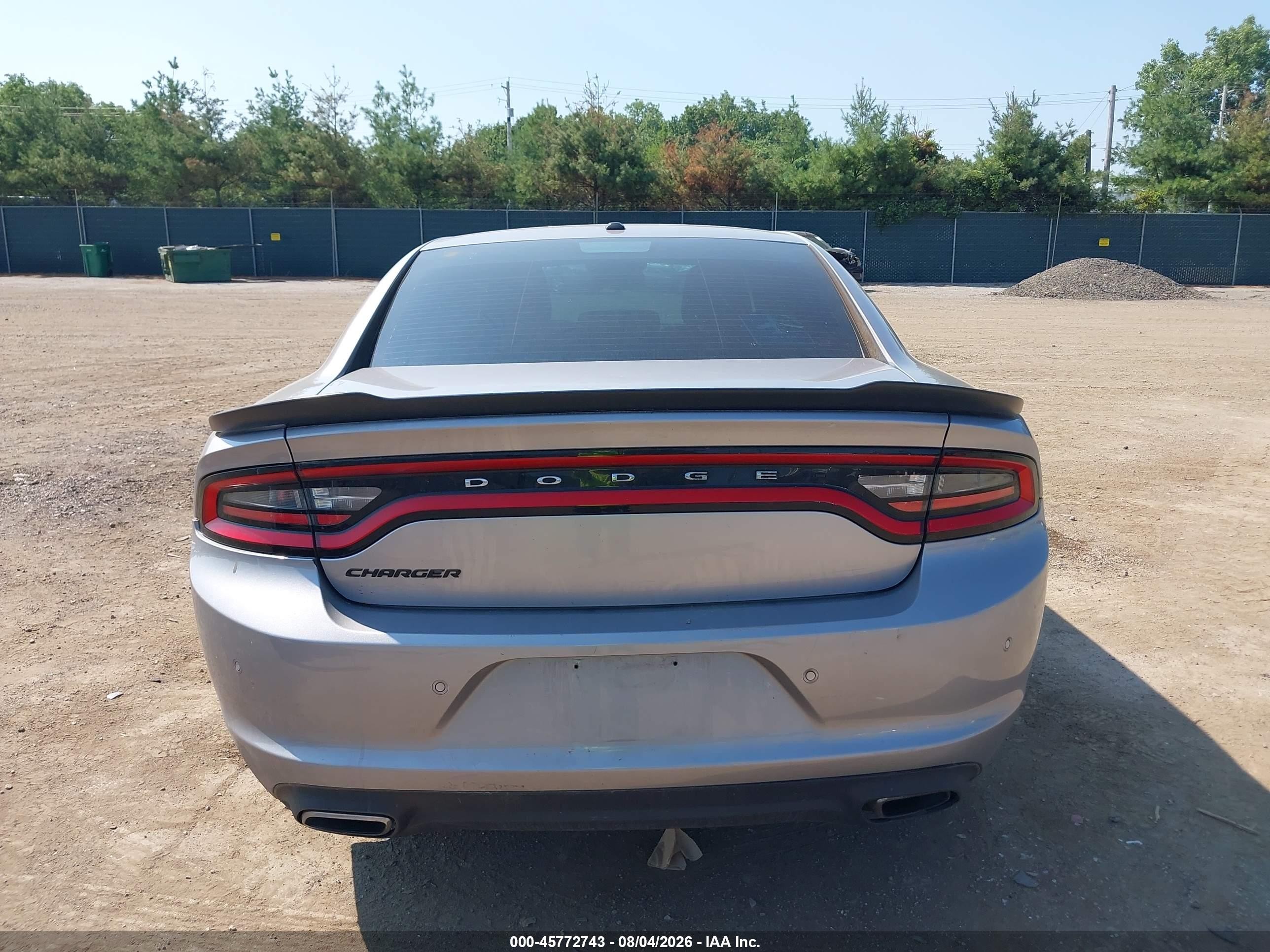2016 Dodge Charger Se Silver vin: 2C3CDXBG5GH251269