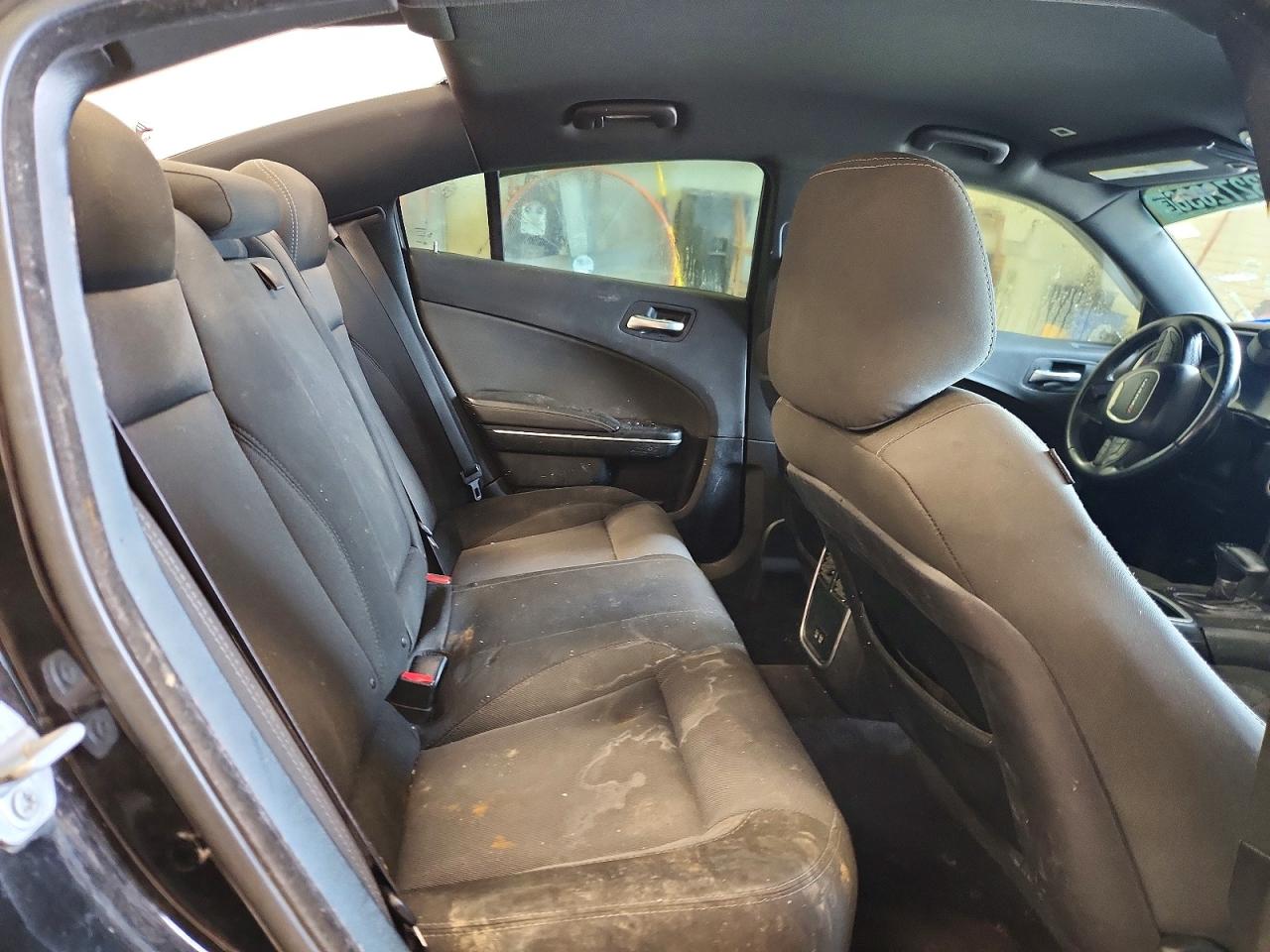 2017 Dodge Charger Se Black vin: 2C3CDXBG5HH627941
