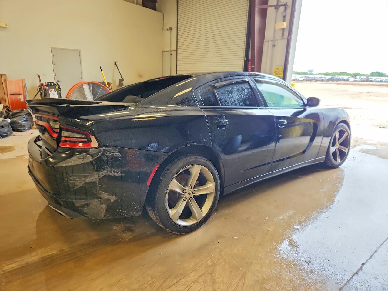 2017 Dodge Charger Se Black vin: 2C3CDXBG5HH627941