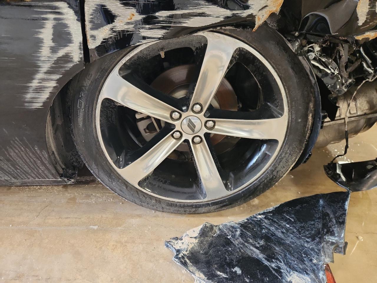 2017 Dodge Charger Se Black vin: 2C3CDXBG5HH627941 Damage: Left Rear Wheel, Curb Rash, > 12 Inches
