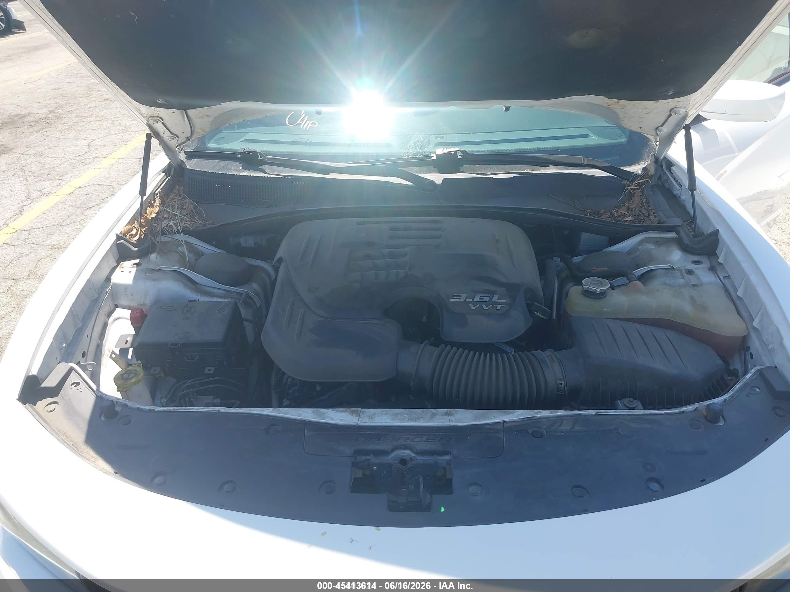 2020 Dodge Charger Sxt Rwd White vin: 2C3CDXBG5LH100443