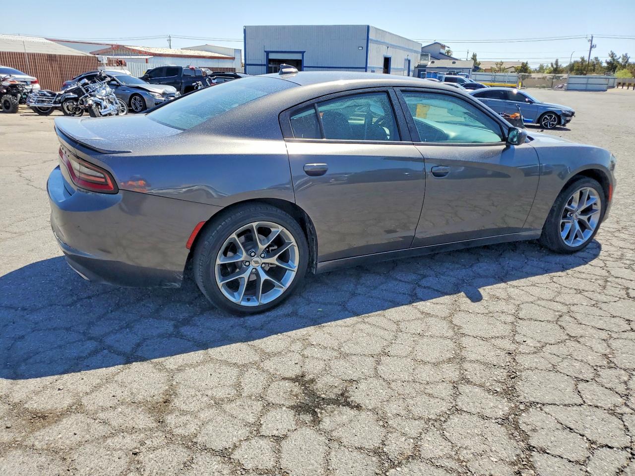 2020 Dodge Charger Sxt Gray vin: 2C3CDXBG5LH165745