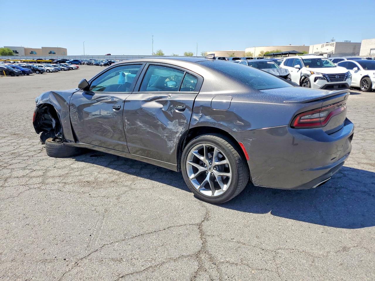 2020 Dodge Charger Sxt Gray vin: 2C3CDXBG5LH165745