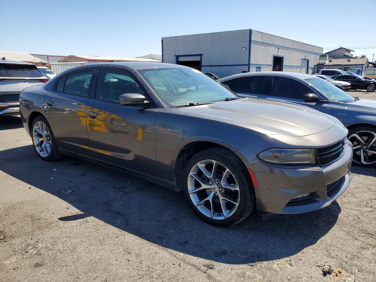 2020 Dodge Charger Sxt Gray vin: 2C3CDXBG5LH165745