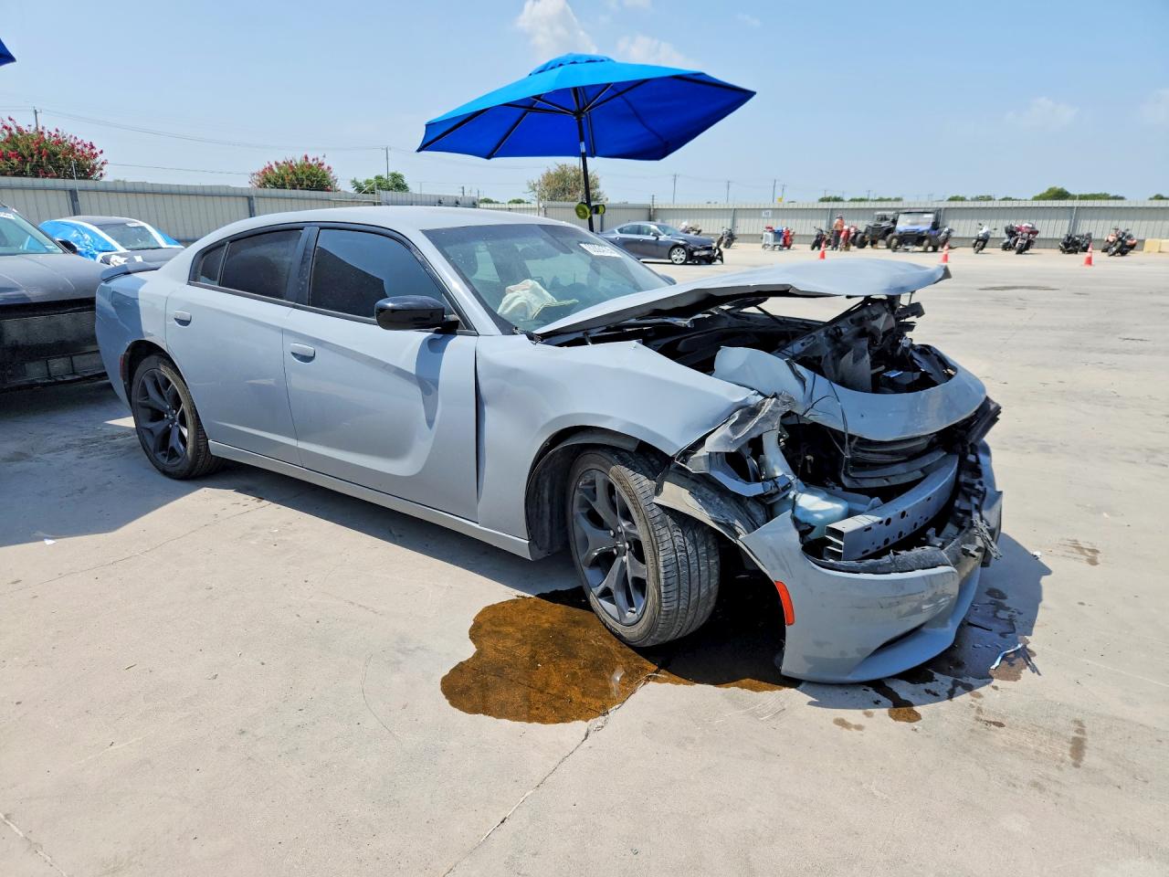 2020 Dodge Charger Sxt Gray vin: 2C3CDXBG5LH248415