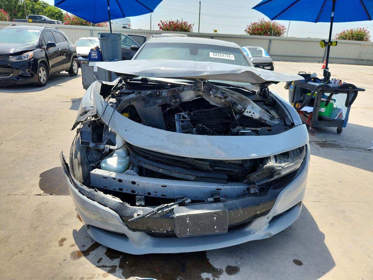 2020 Dodge Charger Sxt Gray vin: 2C3CDXBG5LH248415