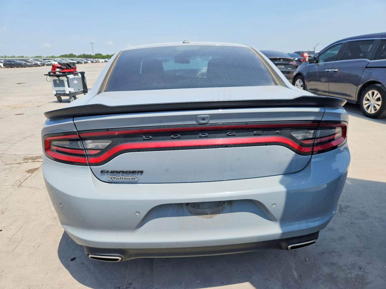 2020 Dodge Charger Sxt Gray vin: 2C3CDXBG5LH248415