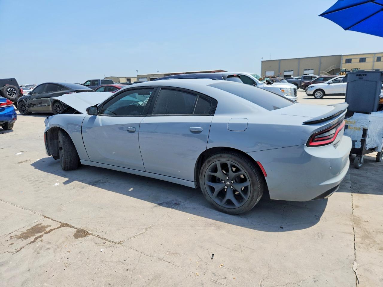 2020 Dodge Charger Sxt Gray vin: 2C3CDXBG5LH248415