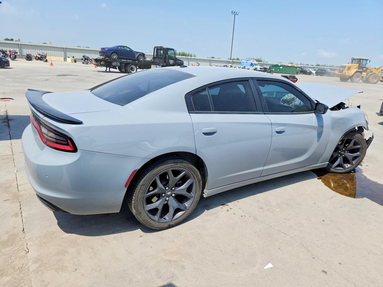2020 Dodge Charger Sxt Gray vin: 2C3CDXBG5LH248415