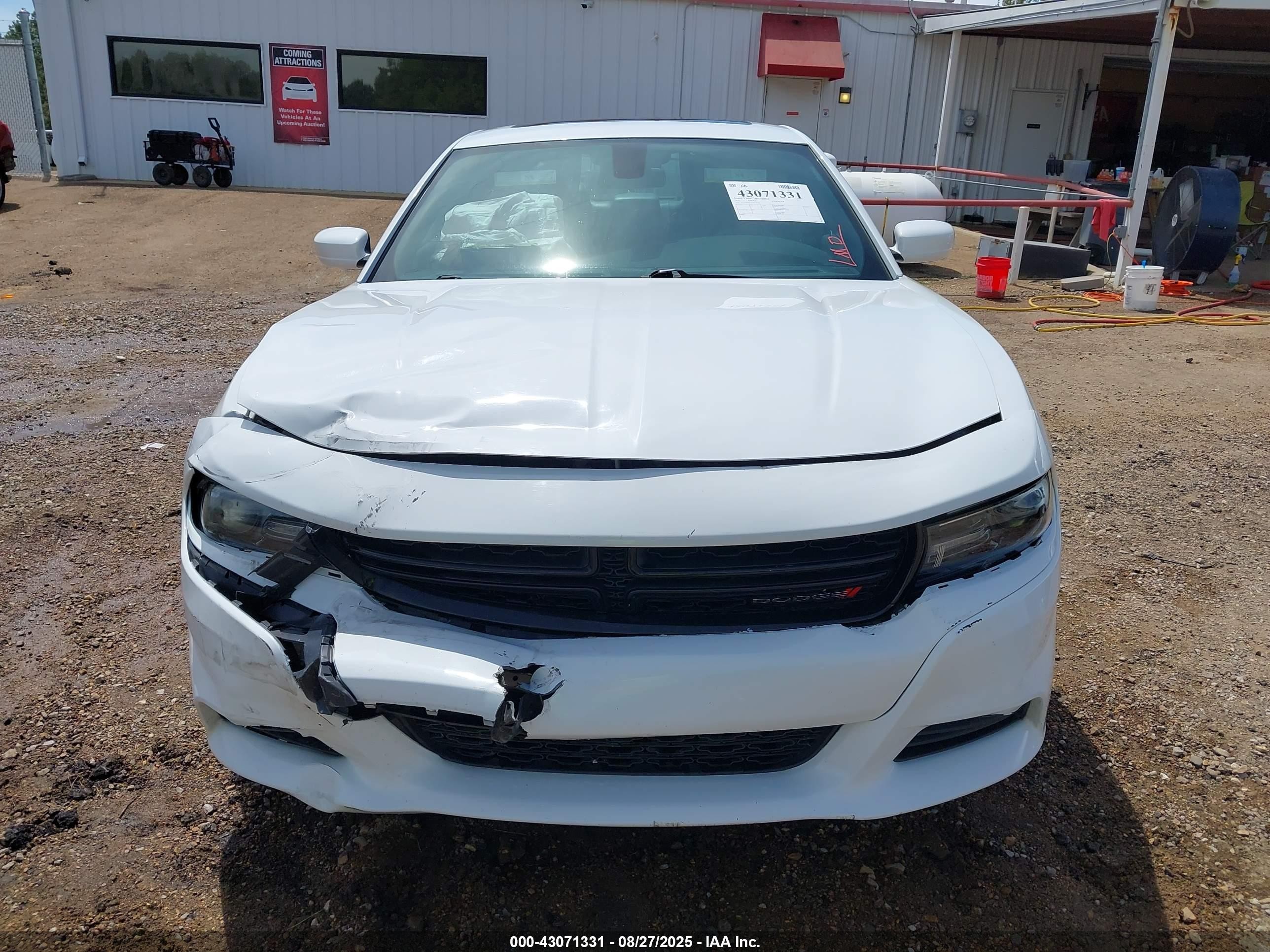 2021 Dodge Charger Sxt Rwd Белый vin: 2C3CDXBG5MH548103