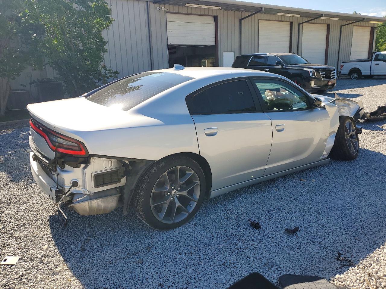 2023 Dodge Charger Sxt Silver vin: 2C3CDXBG5PH534416