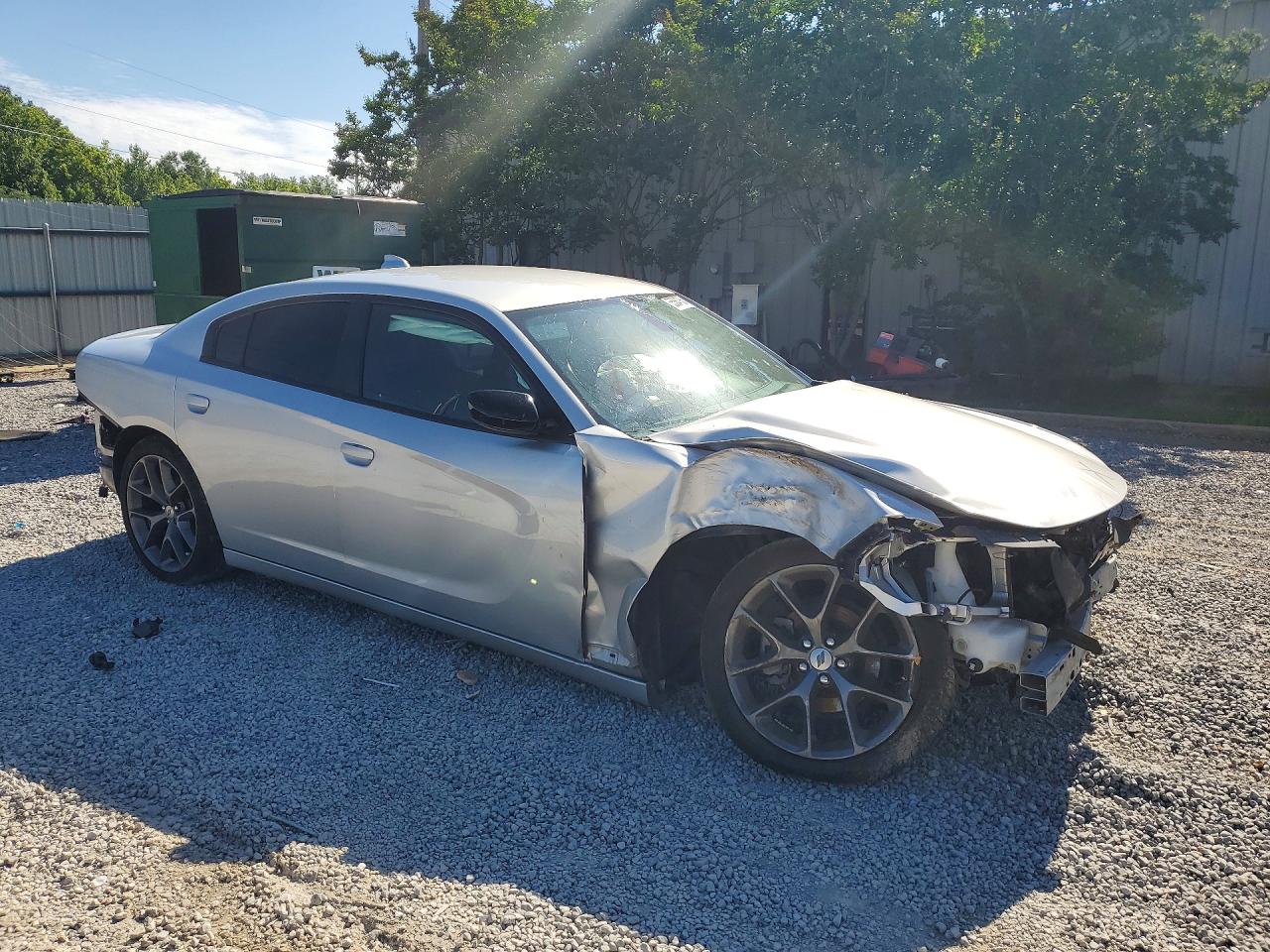 2023 Dodge Charger Sxt Silver vin: 2C3CDXBG5PH534416