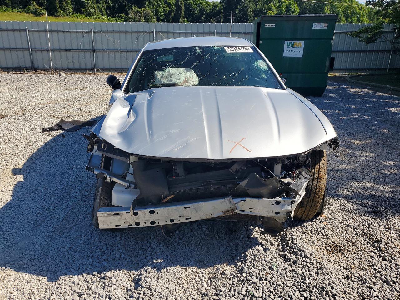 2023 Dodge Charger Sxt Silver vin: 2C3CDXBG5PH534416