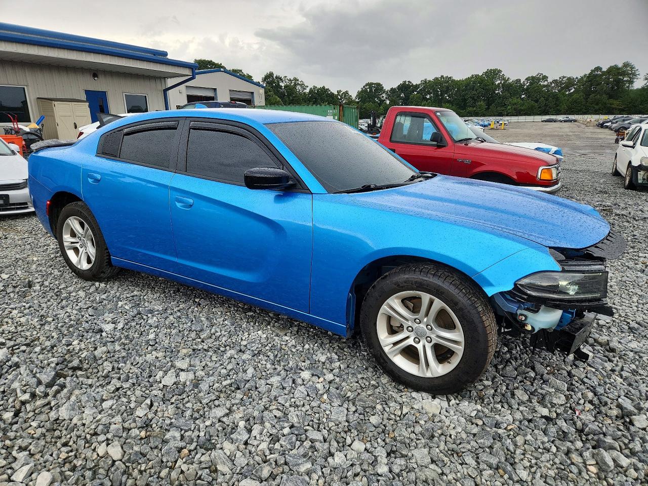 2023 Dodge Charger Sxt Blue vin: 2C3CDXBG5PH656855