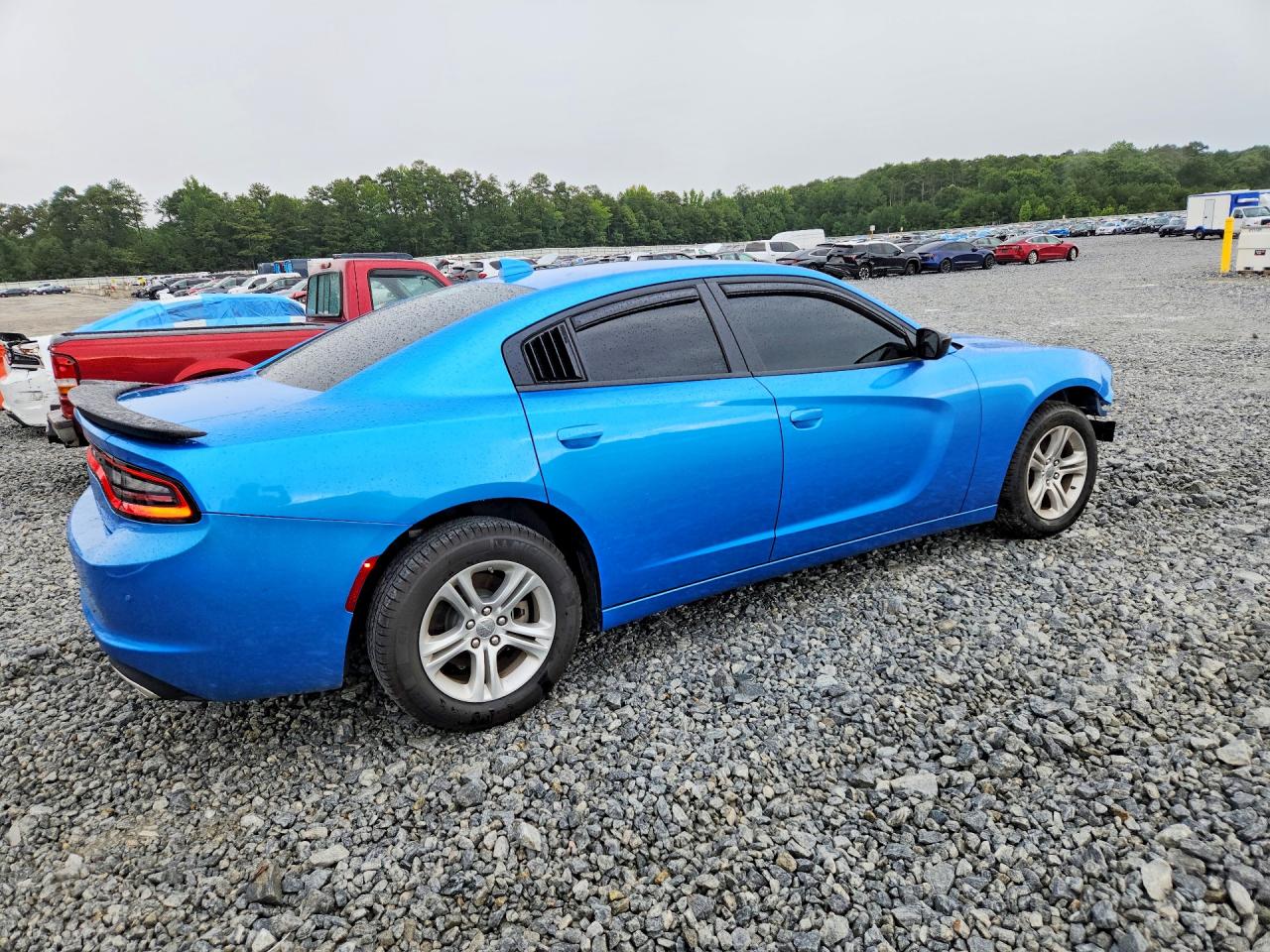 2023 Dodge Charger Sxt Blue vin: 2C3CDXBG5PH656855