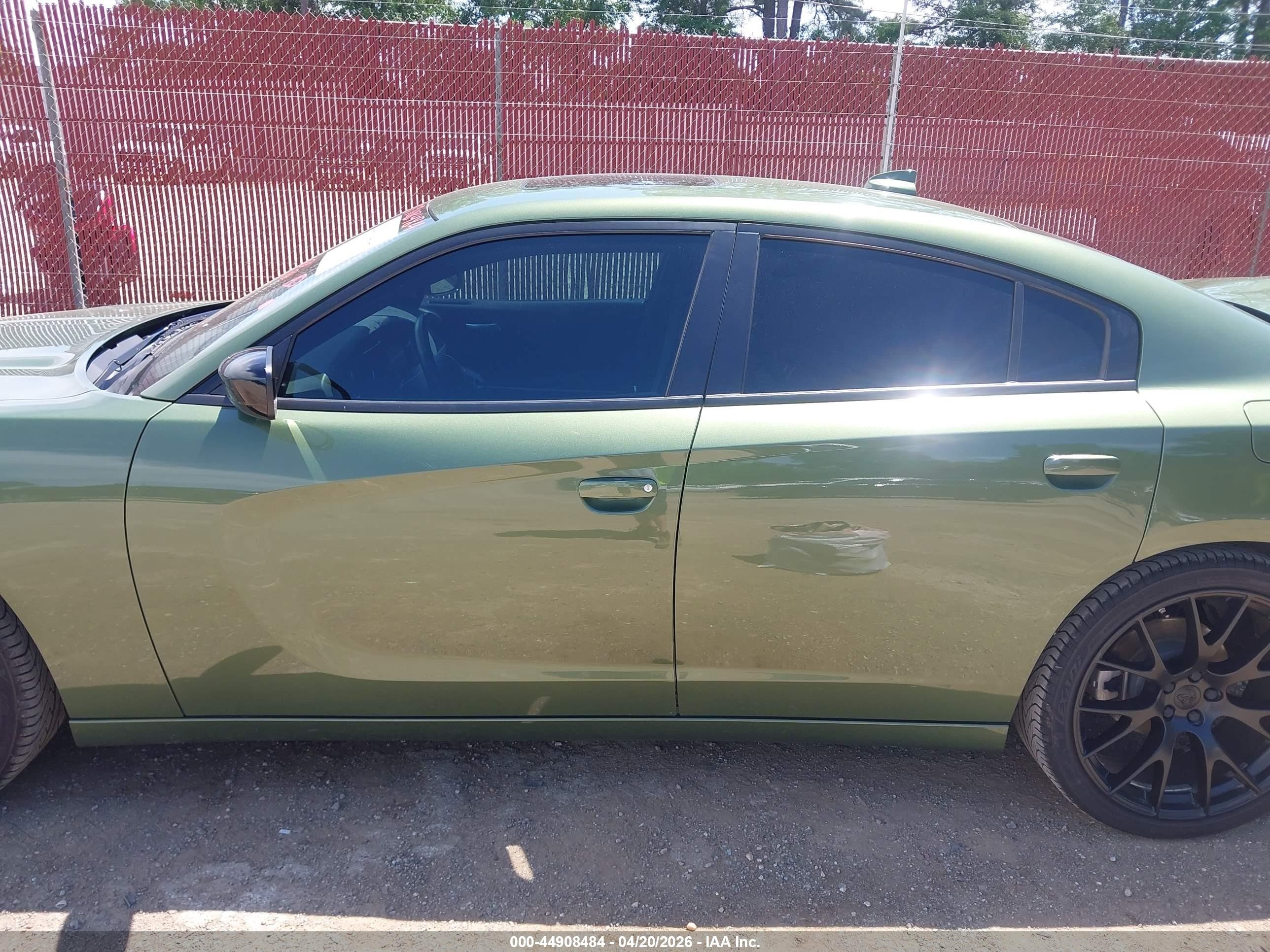 2023 Dodge Charger Sxt Green vin: 2C3CDXBG5PH657066