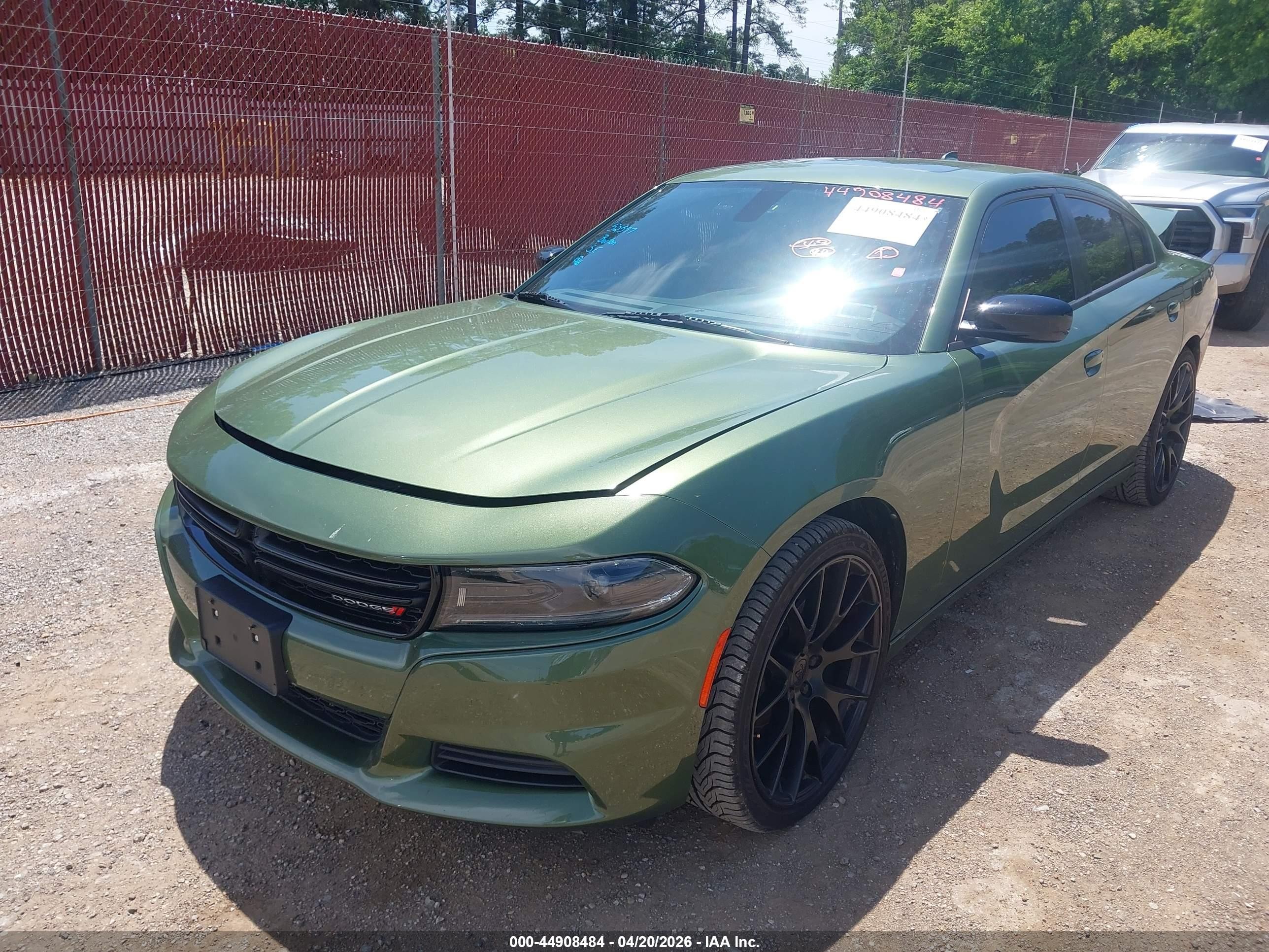 2023 Dodge Charger Sxt Green vin: 2C3CDXBG5PH657066