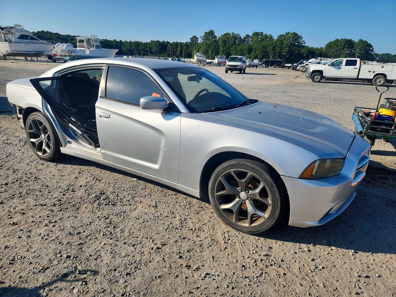 2012 Dodge Charger Se Gray vin: 2C3CDXBG6CH111015