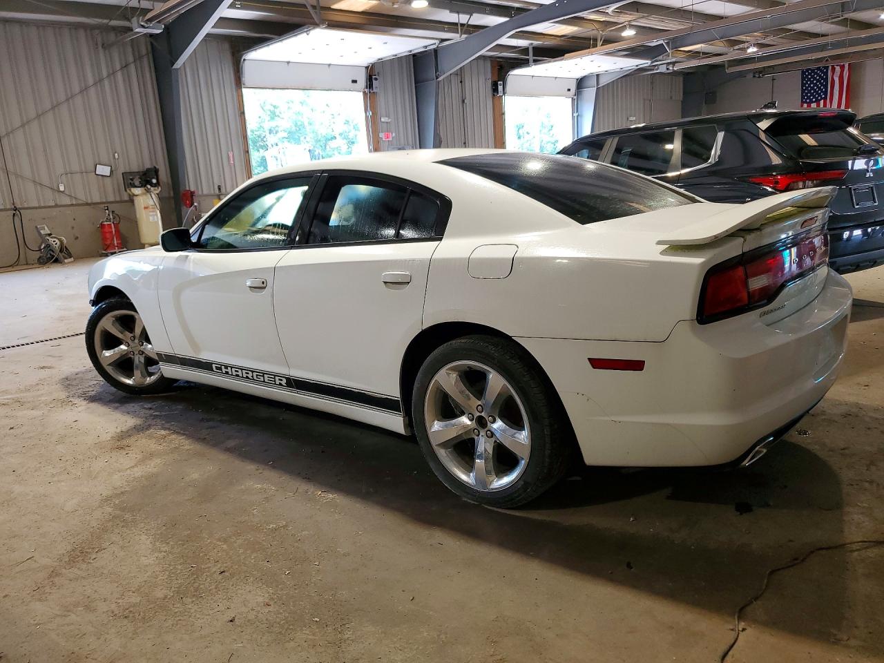 2012 Dodge Charger Se White vin: 2C3CDXBG6CH111189