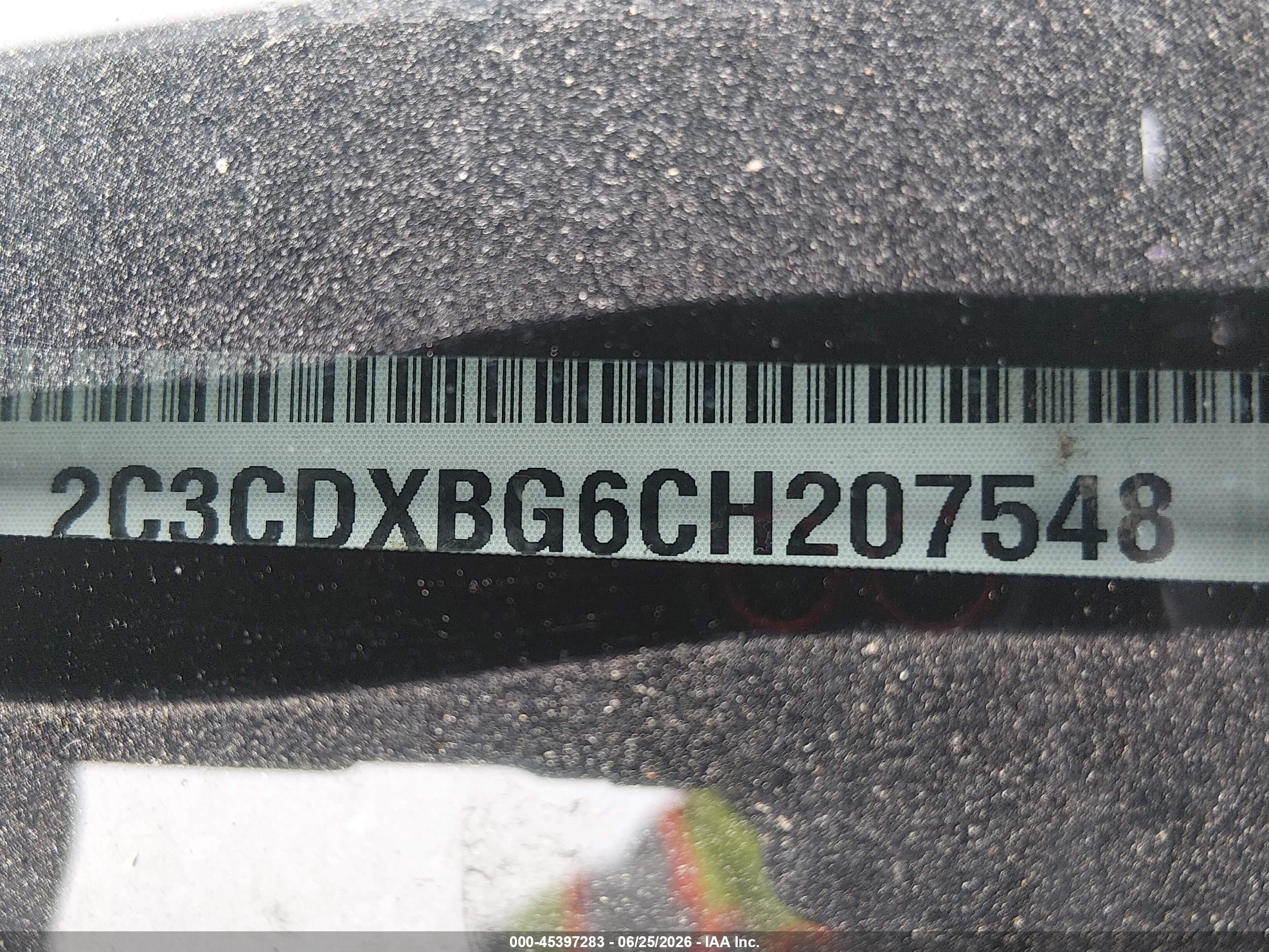2012 Dodge Charger Se Черный vin: 2C3CDXBG6CH207548
