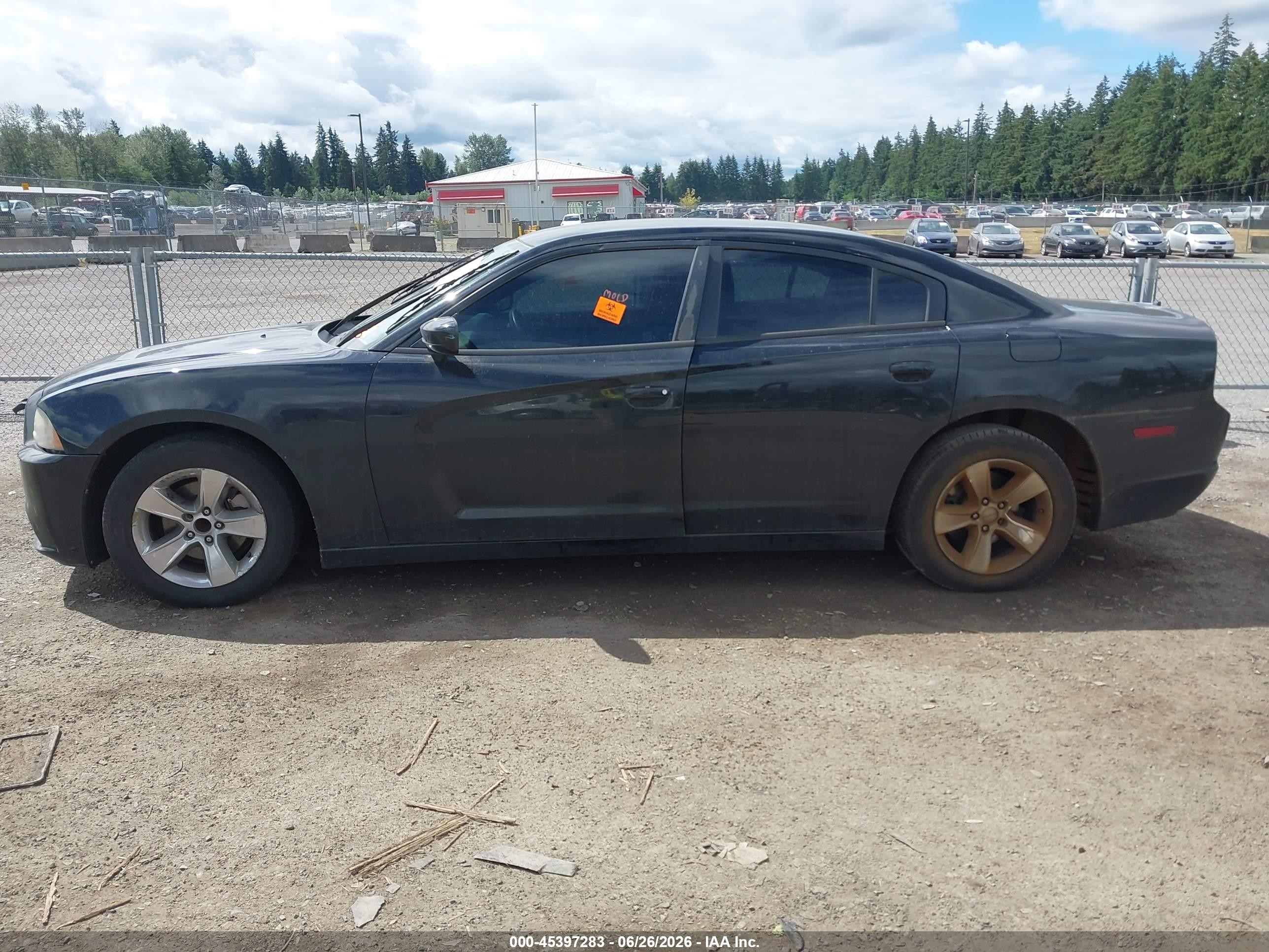 2012 Dodge Charger Se Черный vin: 2C3CDXBG6CH207548