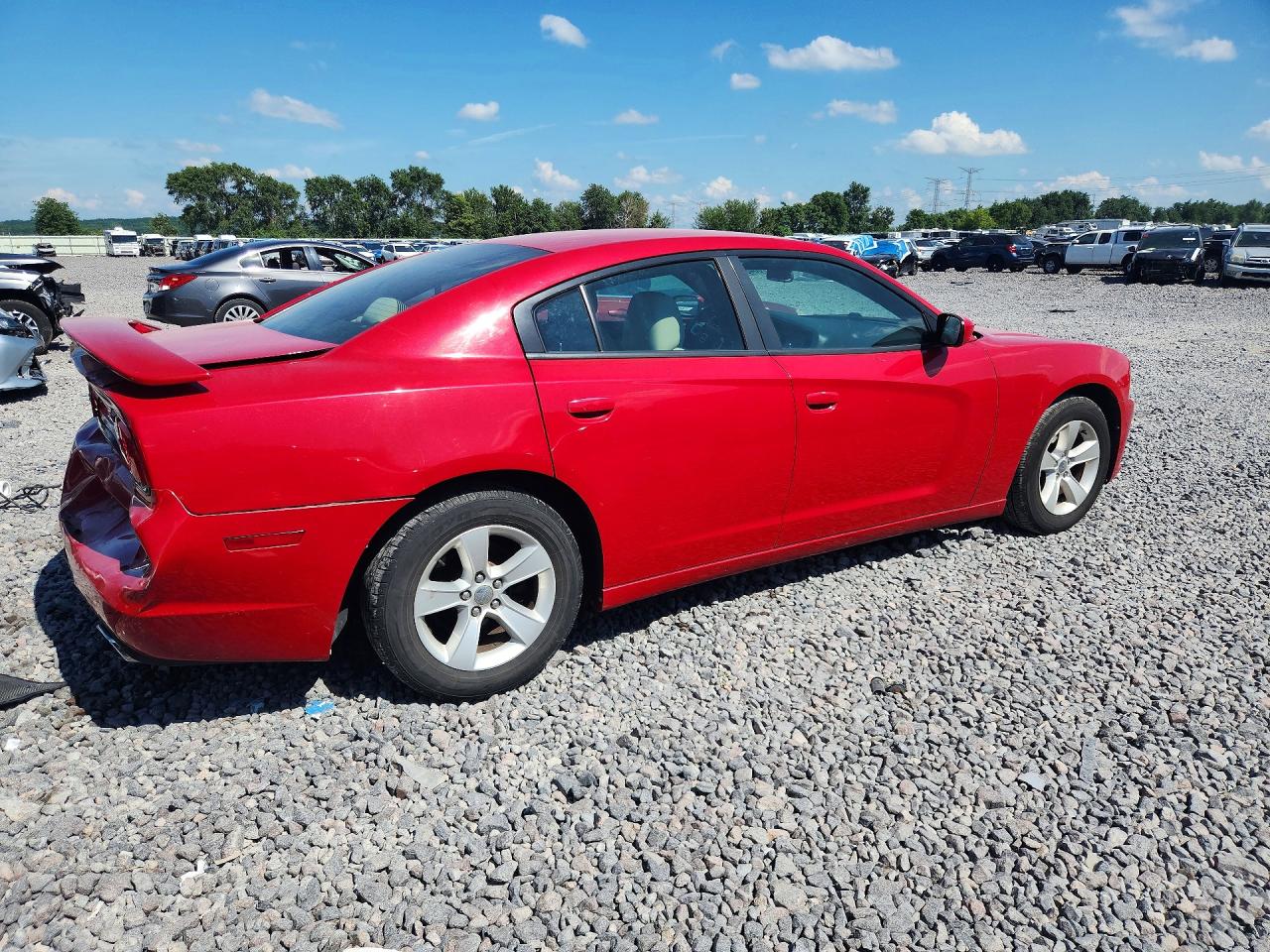 2012 Dodge Charger Se Красный vin: 2C3CDXBG6CH217819