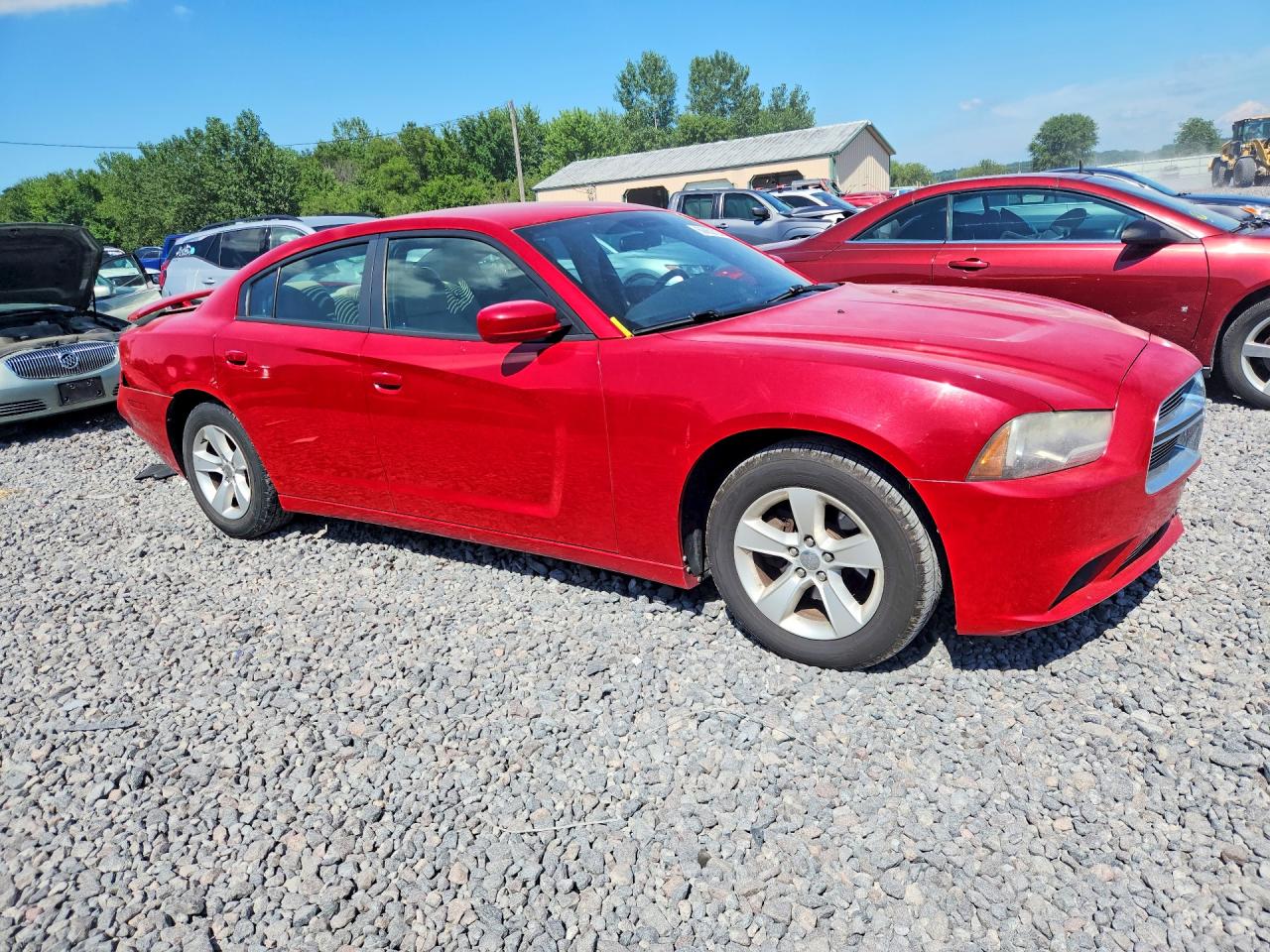 2012 Dodge Charger Se Красный vin: 2C3CDXBG6CH217819