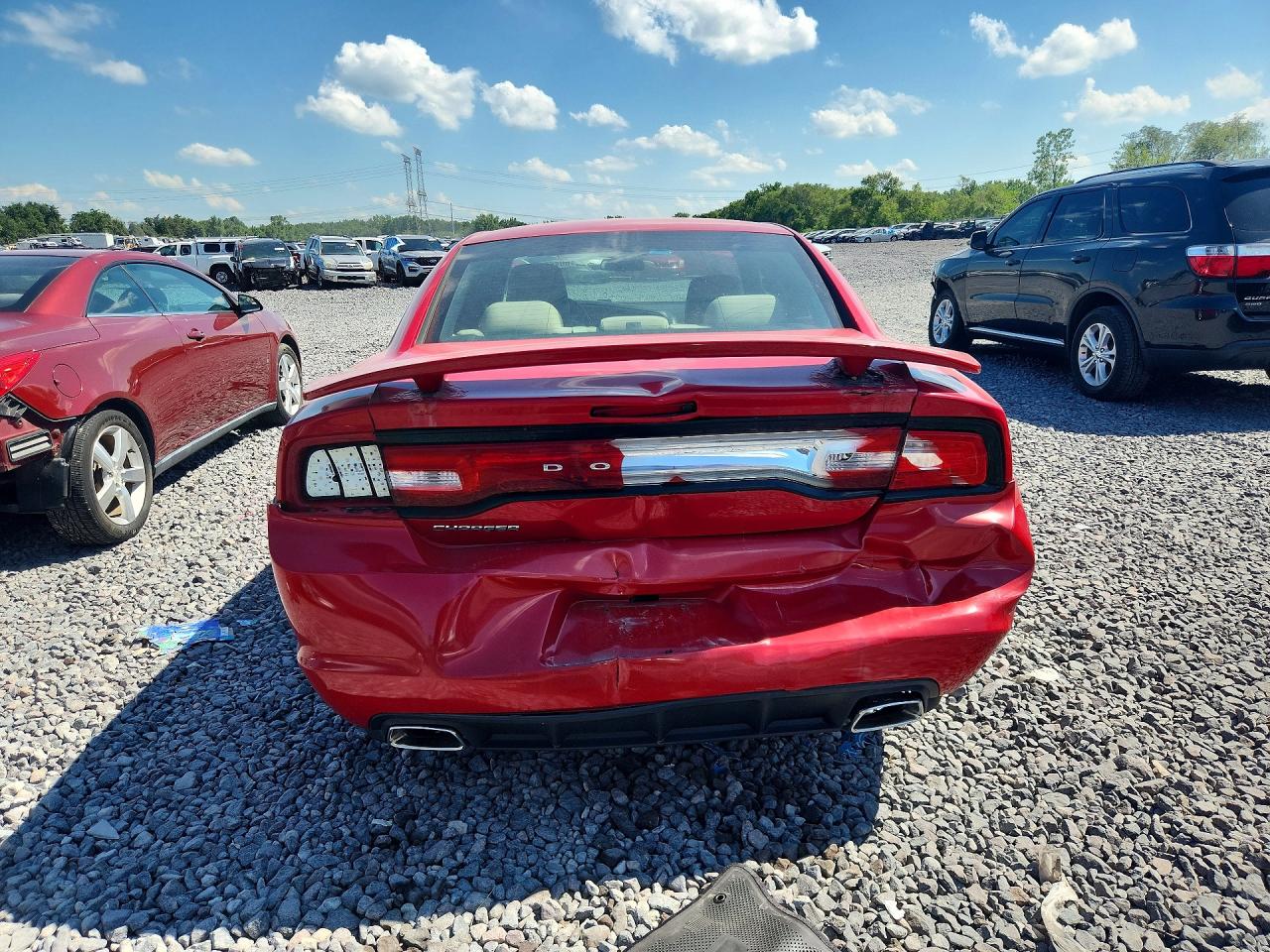2012 Dodge Charger Se Красный vin: 2C3CDXBG6CH217819