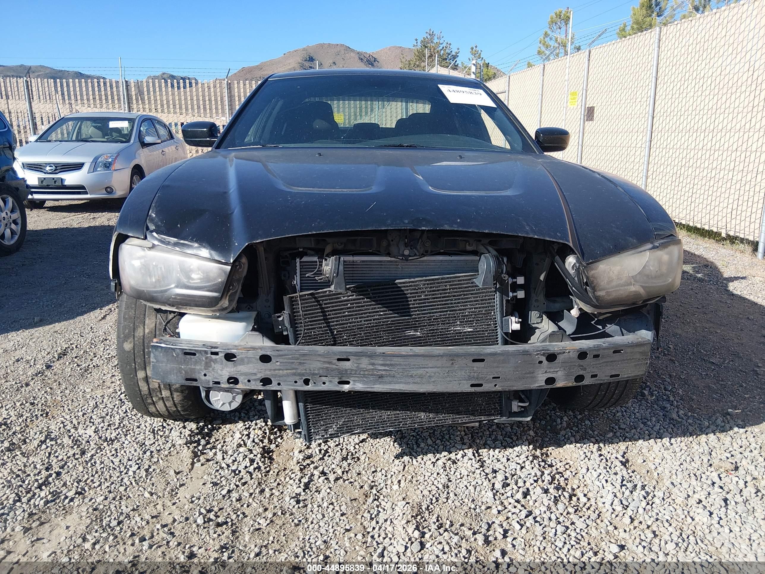 2012 Dodge Charger Se Black vin: 2C3CDXBG6CH270746