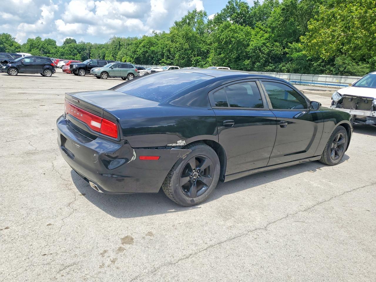 2012 Dodge Charger Se Black vin: 2C3CDXBG6CH281570