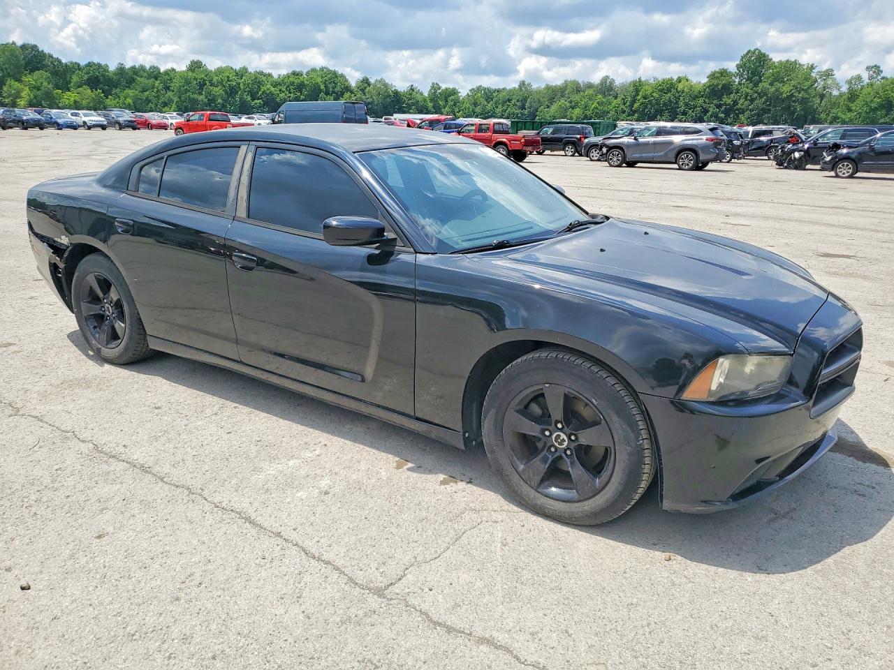 2012 Dodge Charger Se Black vin: 2C3CDXBG6CH281570