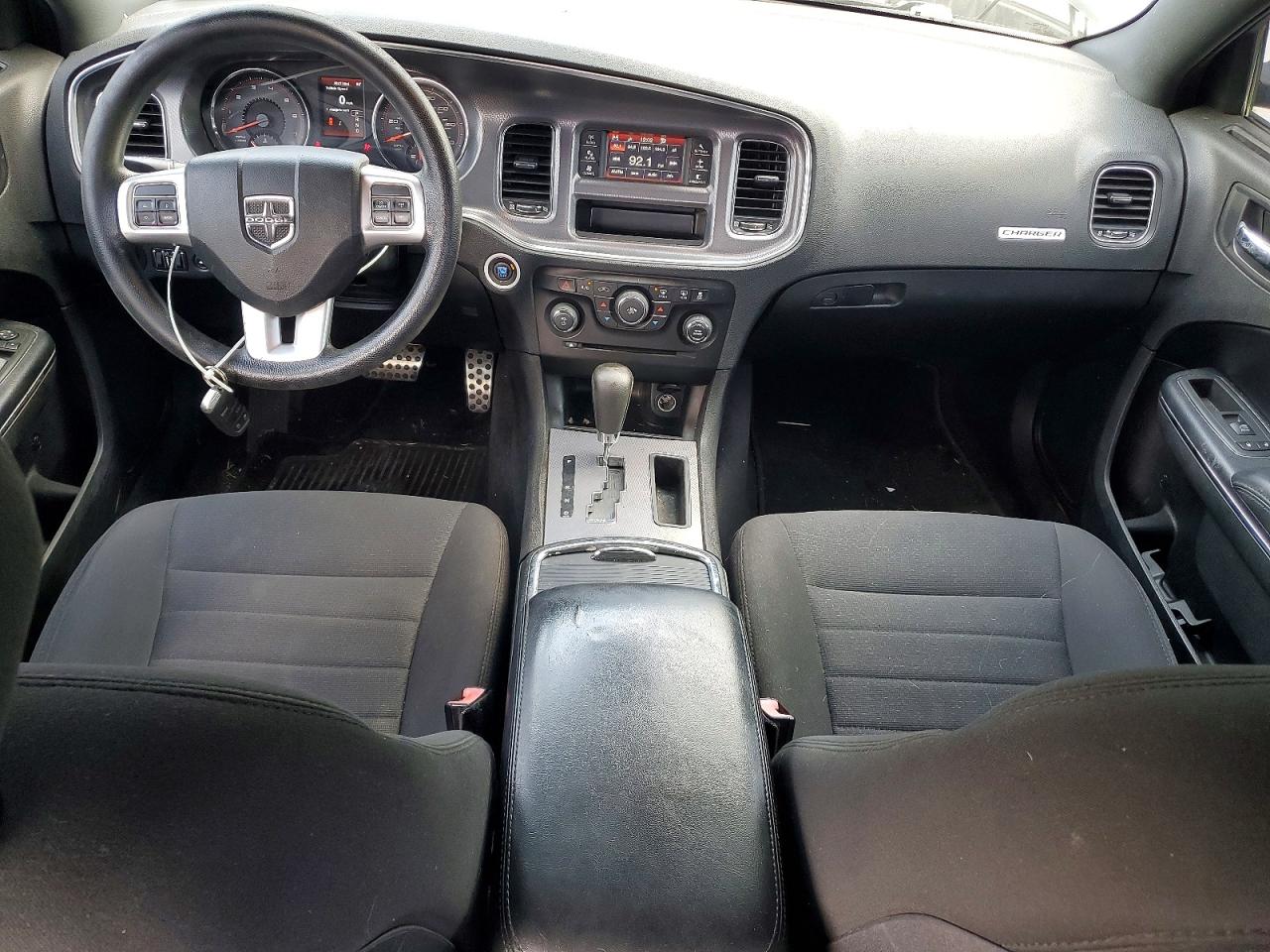 2012 Dodge Charger Se Black vin: 2C3CDXBG6CH281570