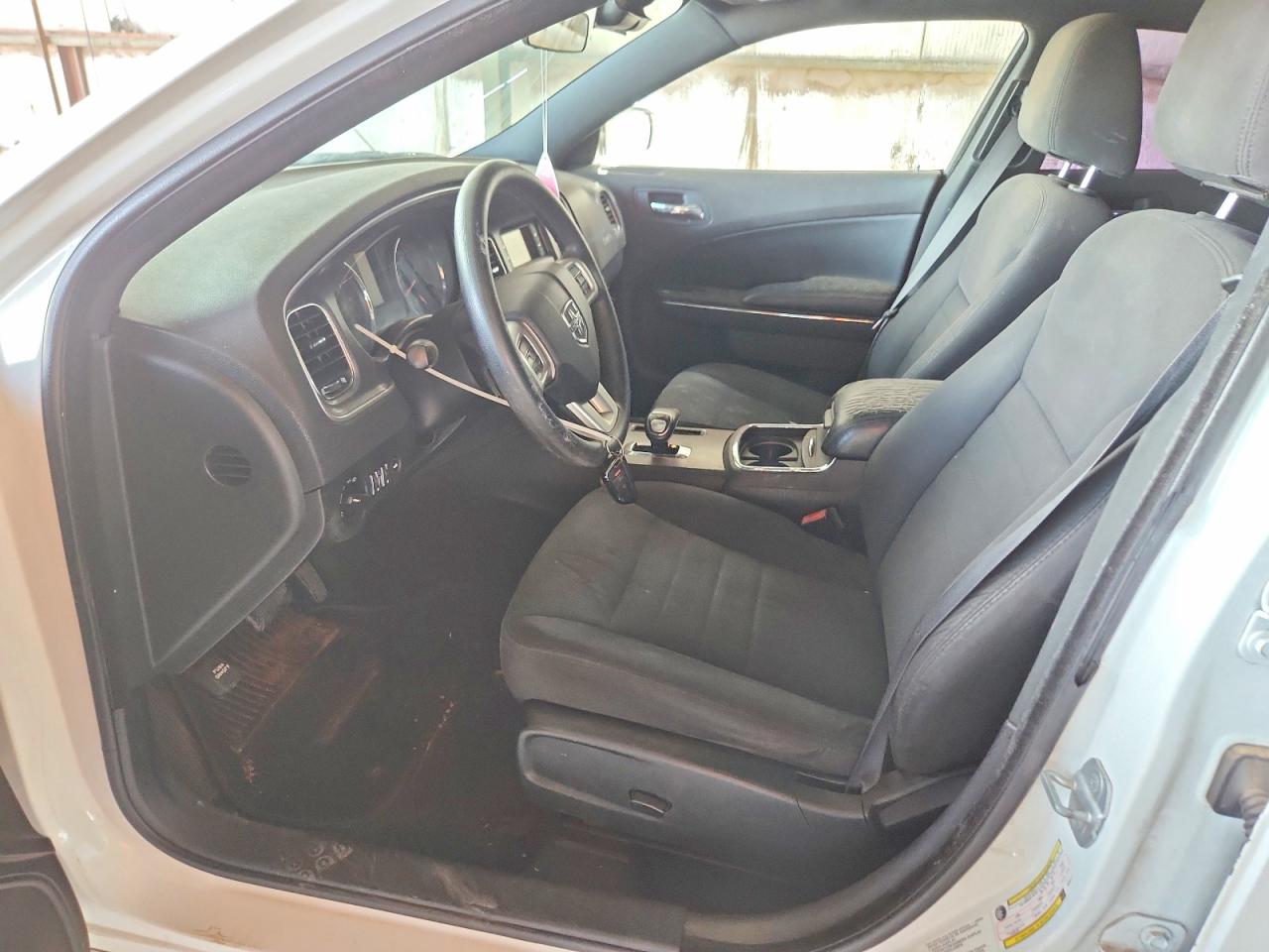 2013 Dodge Charger Se White vin: 2C3CDXBG6DH502117