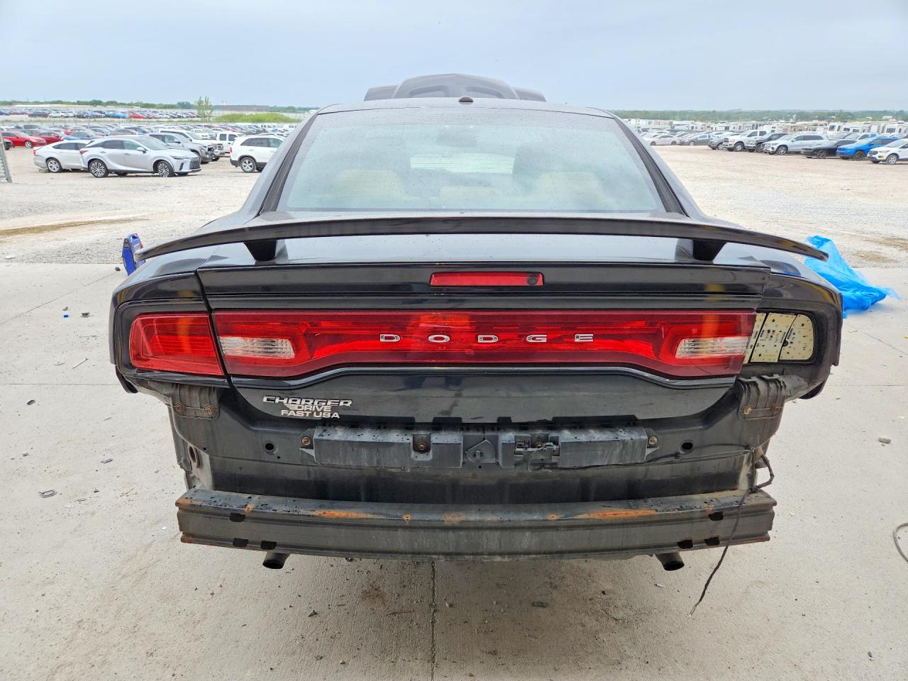 2013 Dodge Charger Se Black vin: 2C3CDXBG6DH525767