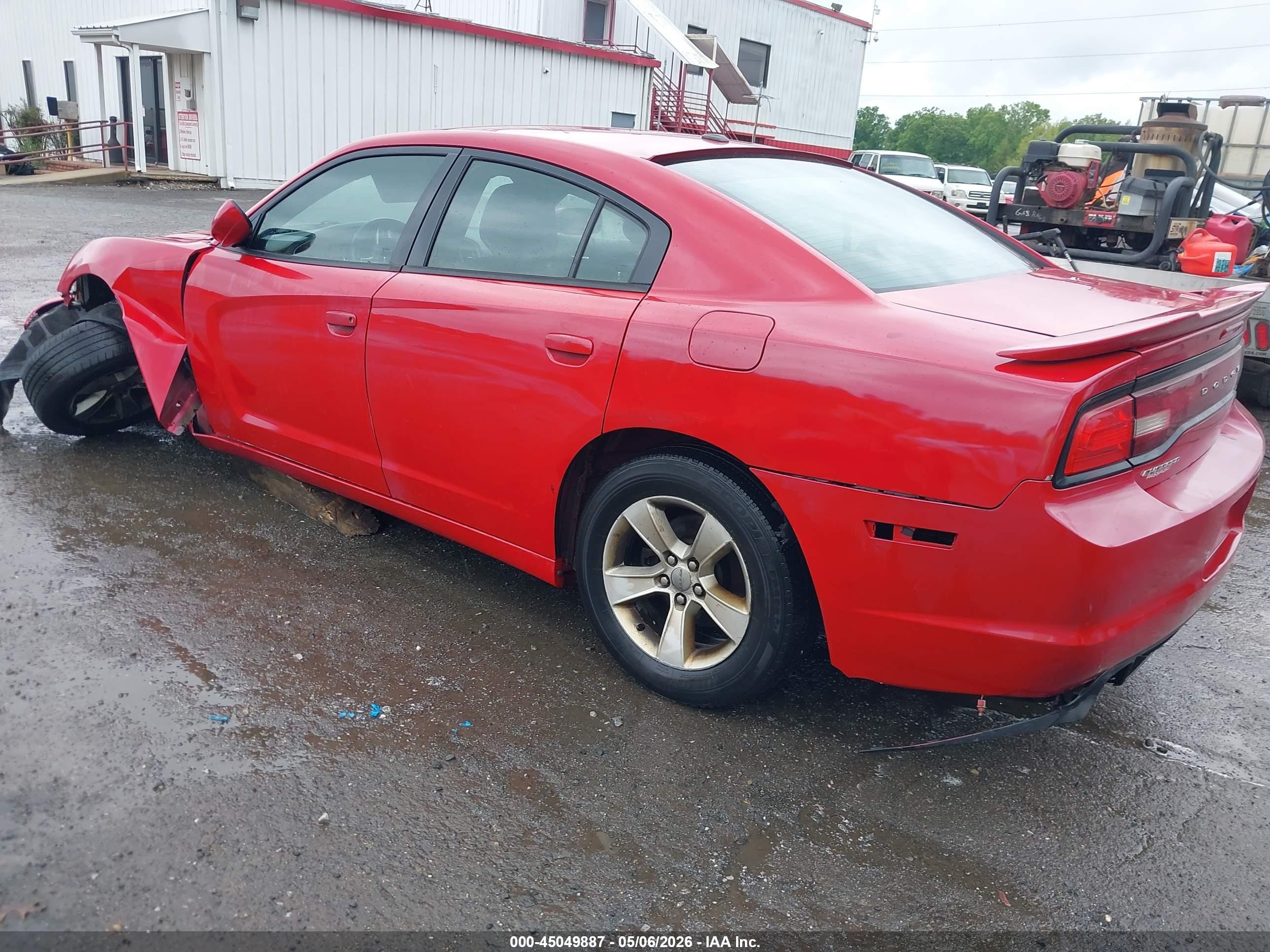 2013 Dodge Charger Se Red vin: 2C3CDXBG6DH579974