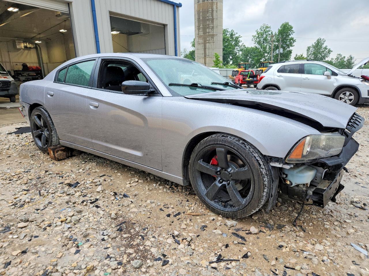 2013 Dodge Charger Se Silver vin: 2C3CDXBG6DH613833