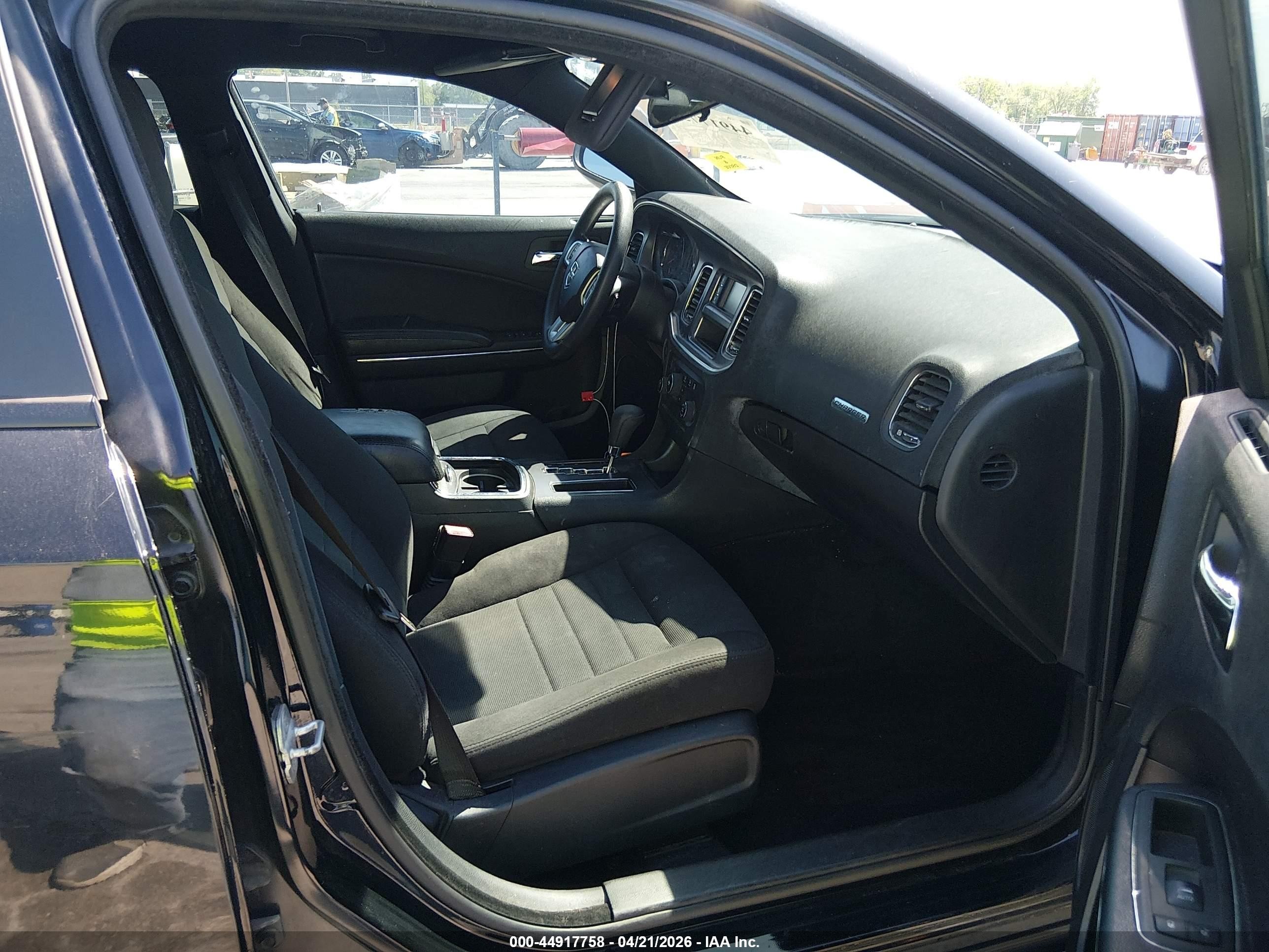2013 Dodge Charger Se Черный vin: 2C3CDXBG6DH624587