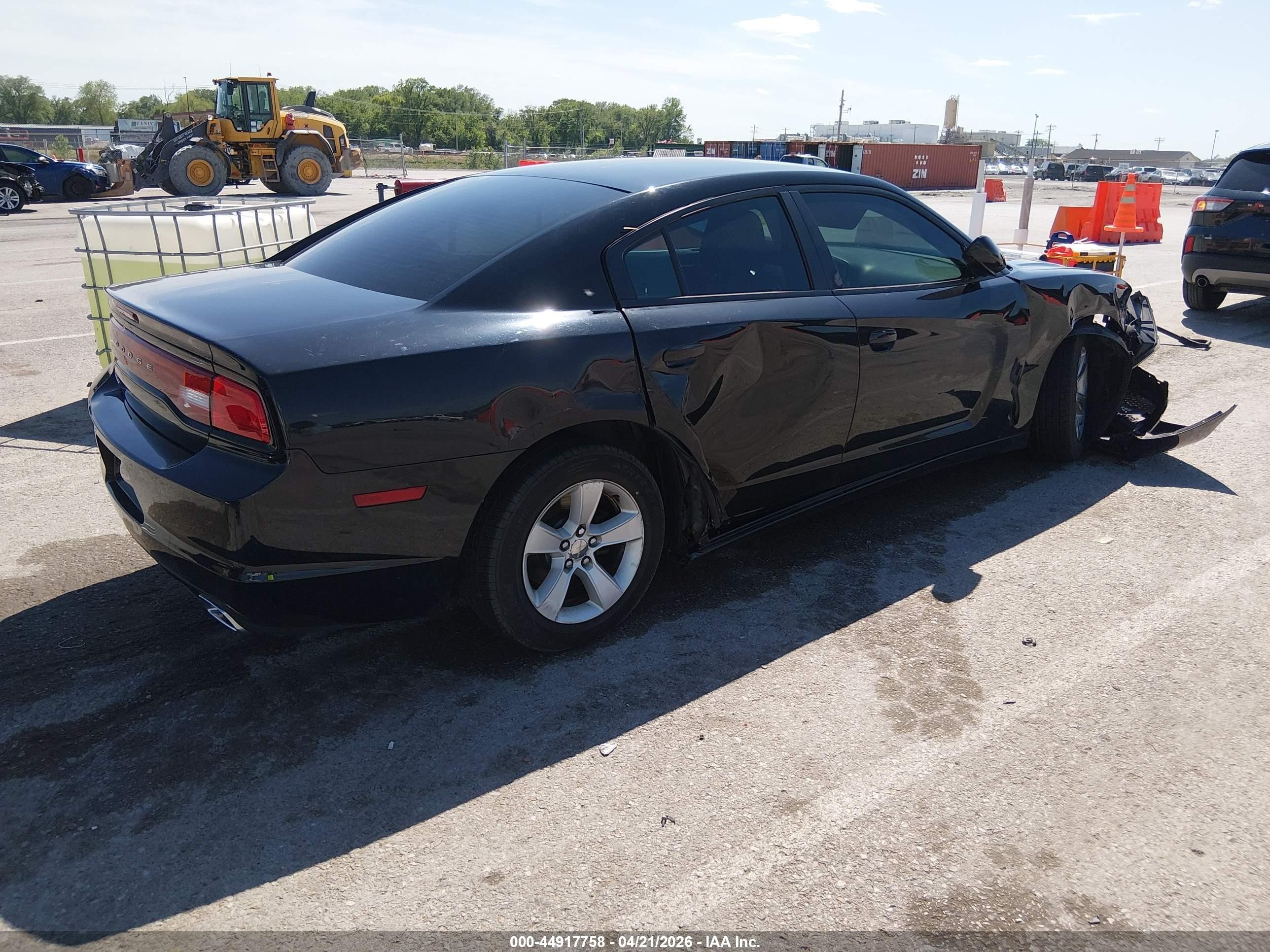2013 Dodge Charger Se Черный vin: 2C3CDXBG6DH624587