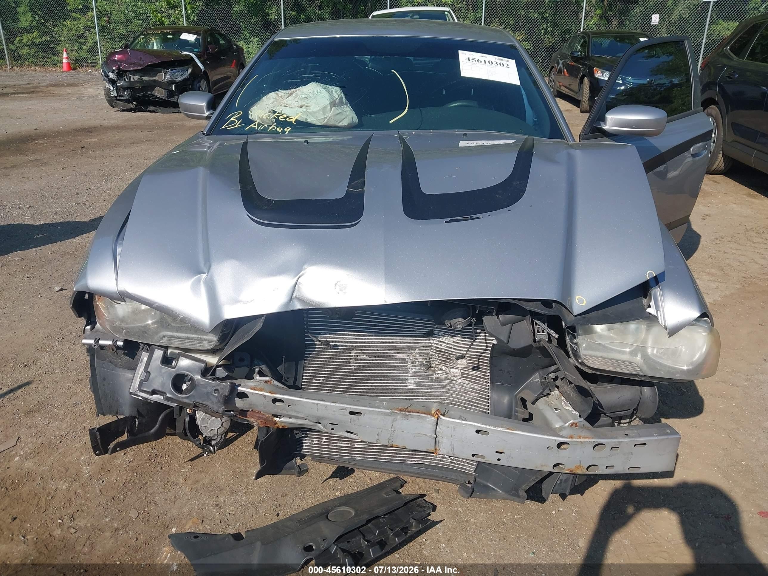 2013 Dodge Charger Se Gray vin: 2C3CDXBG6DH640059