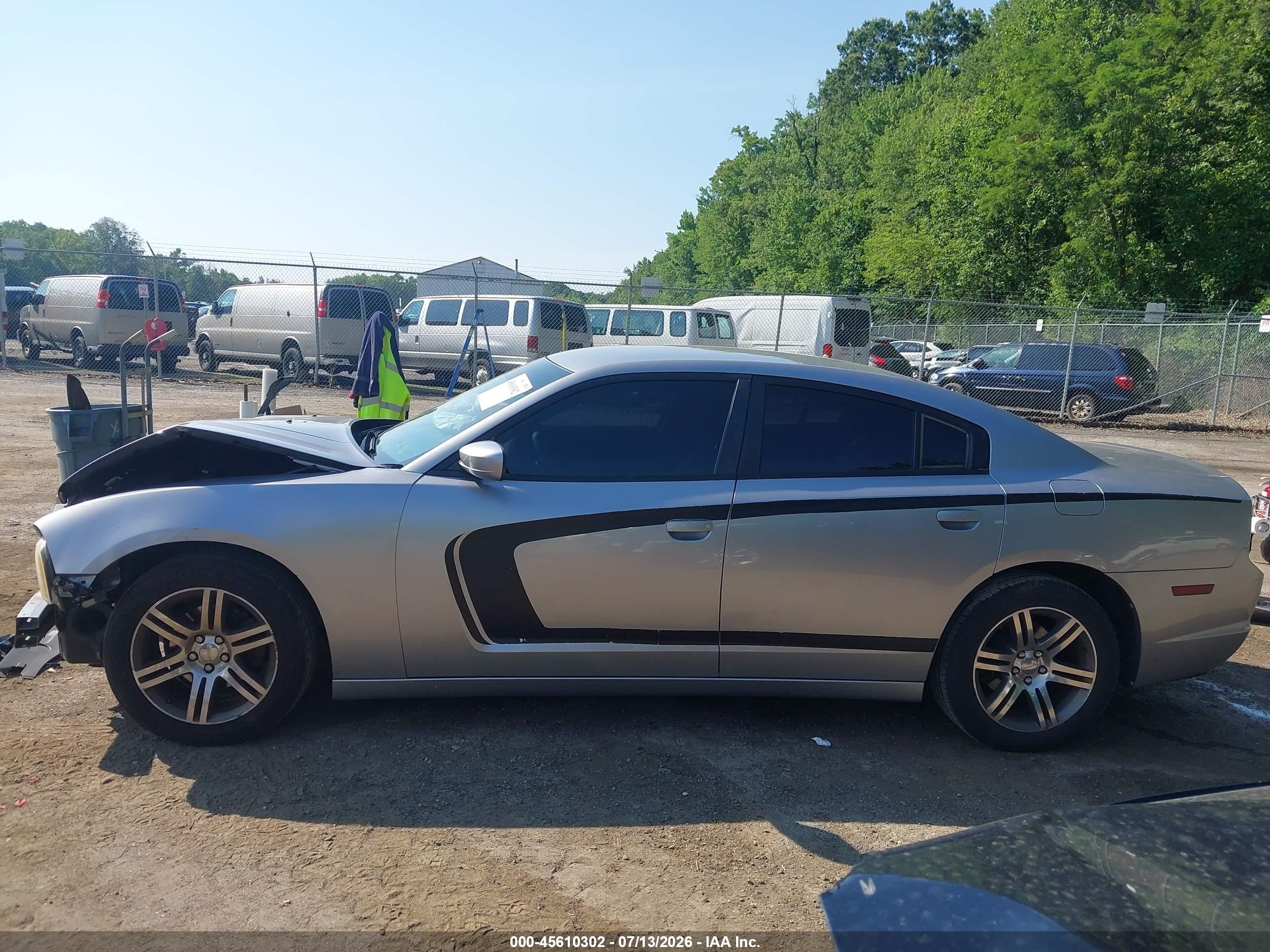 2013 Dodge Charger Se Gray vin: 2C3CDXBG6DH640059