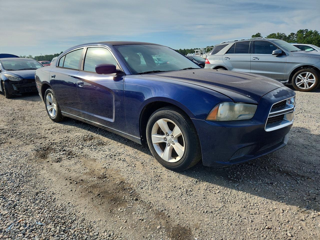 2013 Dodge Charger Se Blue vin: 2C3CDXBG6DH680903