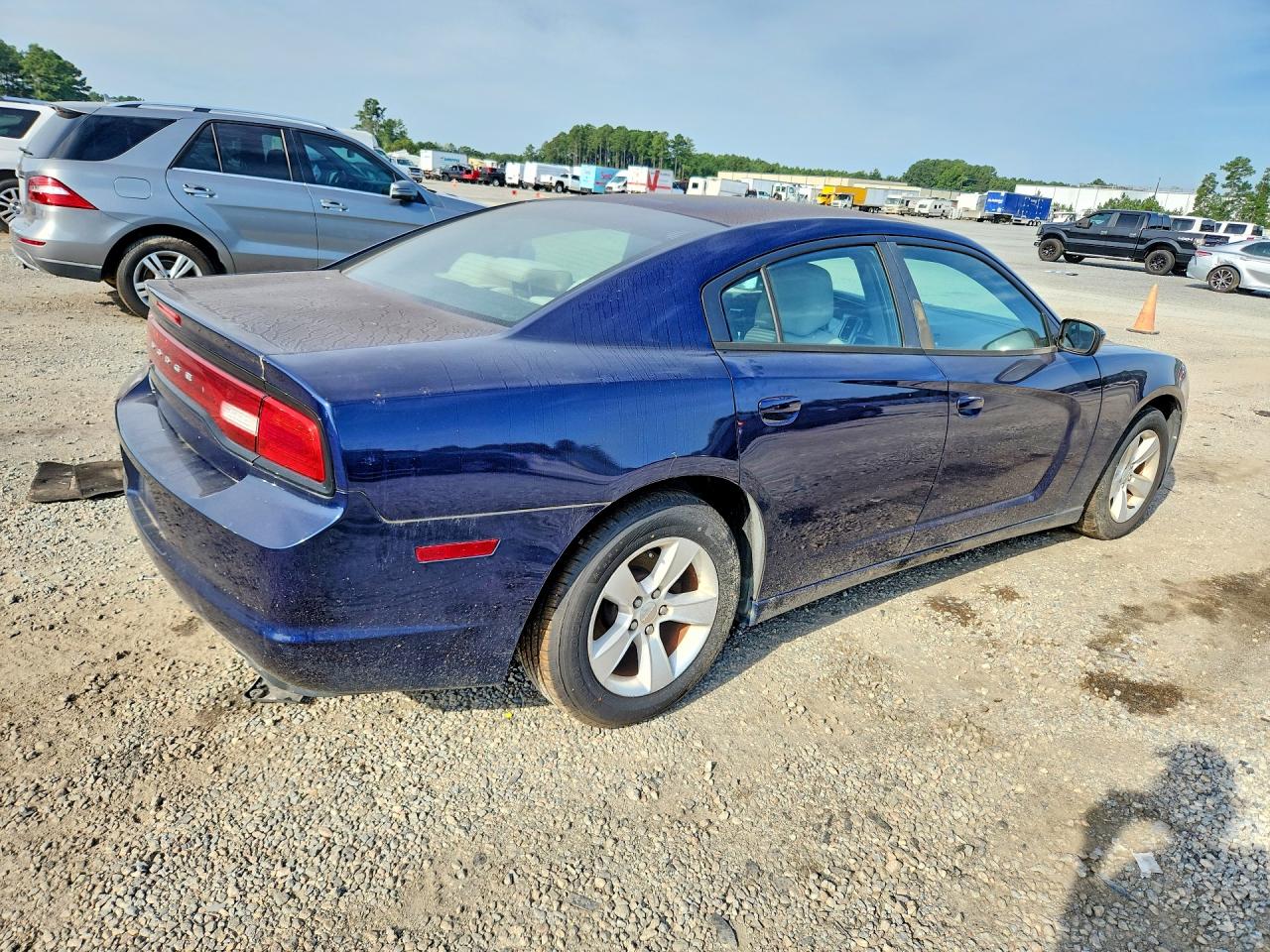 2013 Dodge Charger Se Blue vin: 2C3CDXBG6DH680903
