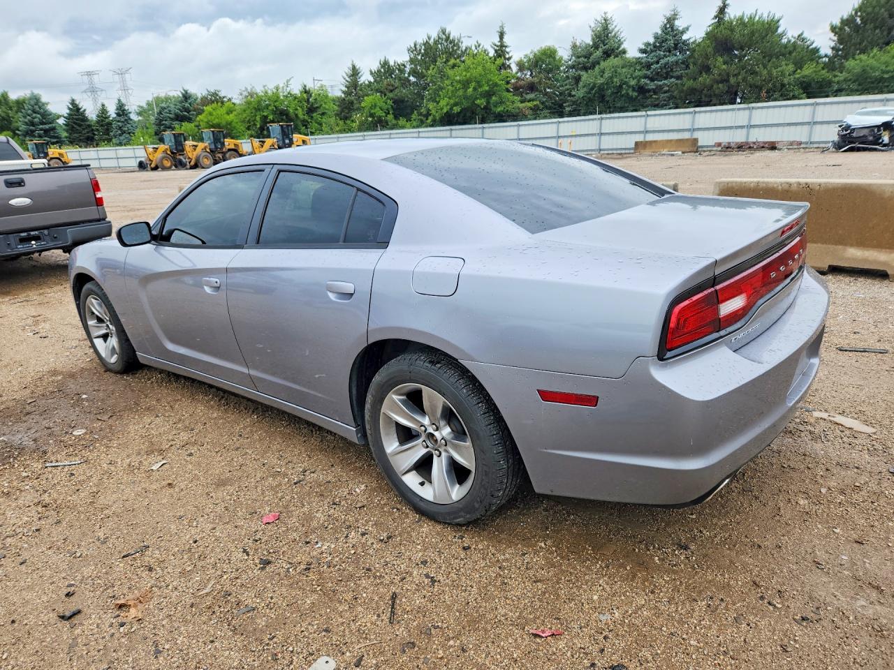 2014 Dodge Charger Se Silver vin: 2C3CDXBG6EH107789