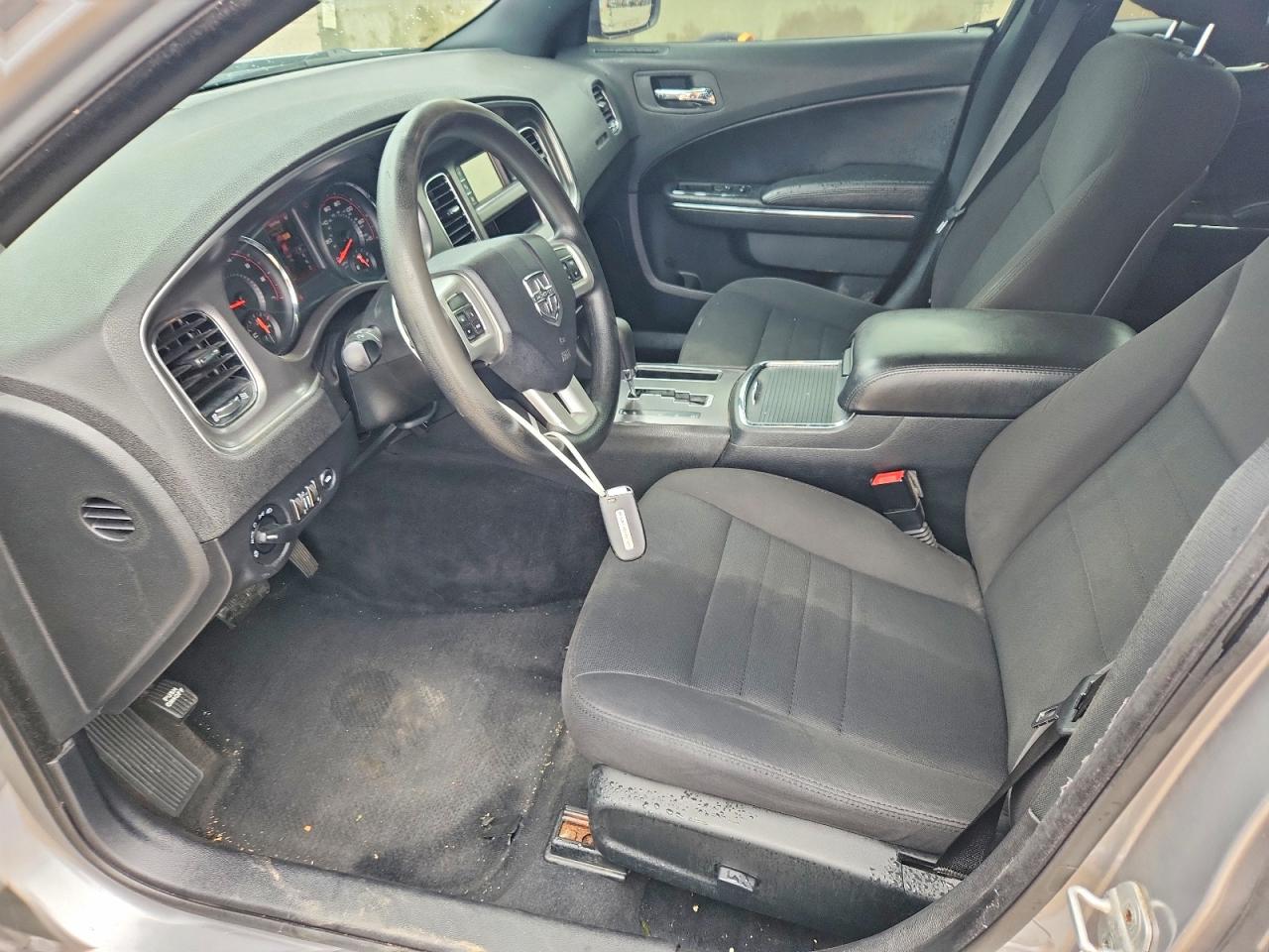 2014 Dodge Charger Se Silver vin: 2C3CDXBG6EH107789